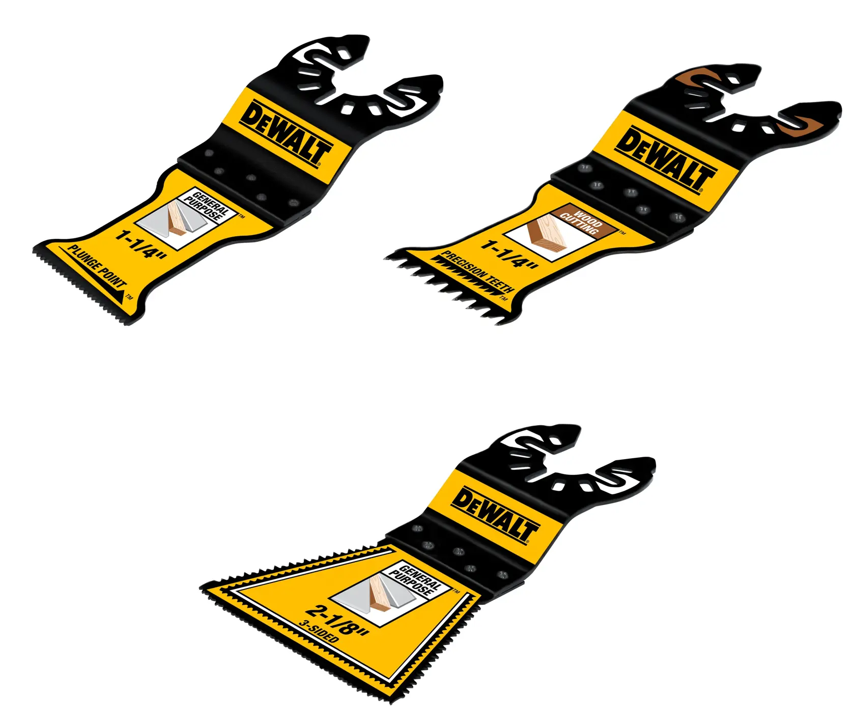 DEWALT® OSC General Purpose Assortment (3-pc.)