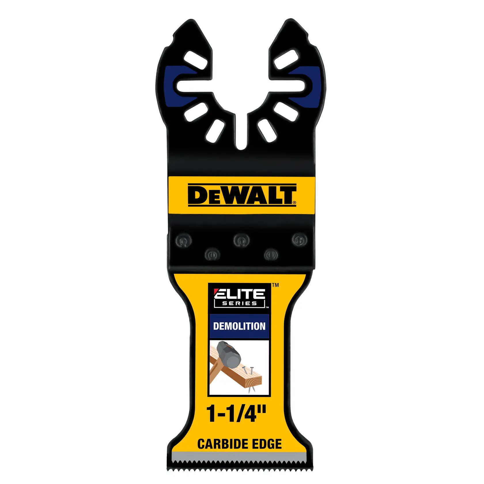 DEWALT® ELITE SERIES™ Demolition Carbide Edge Oscillating Blade