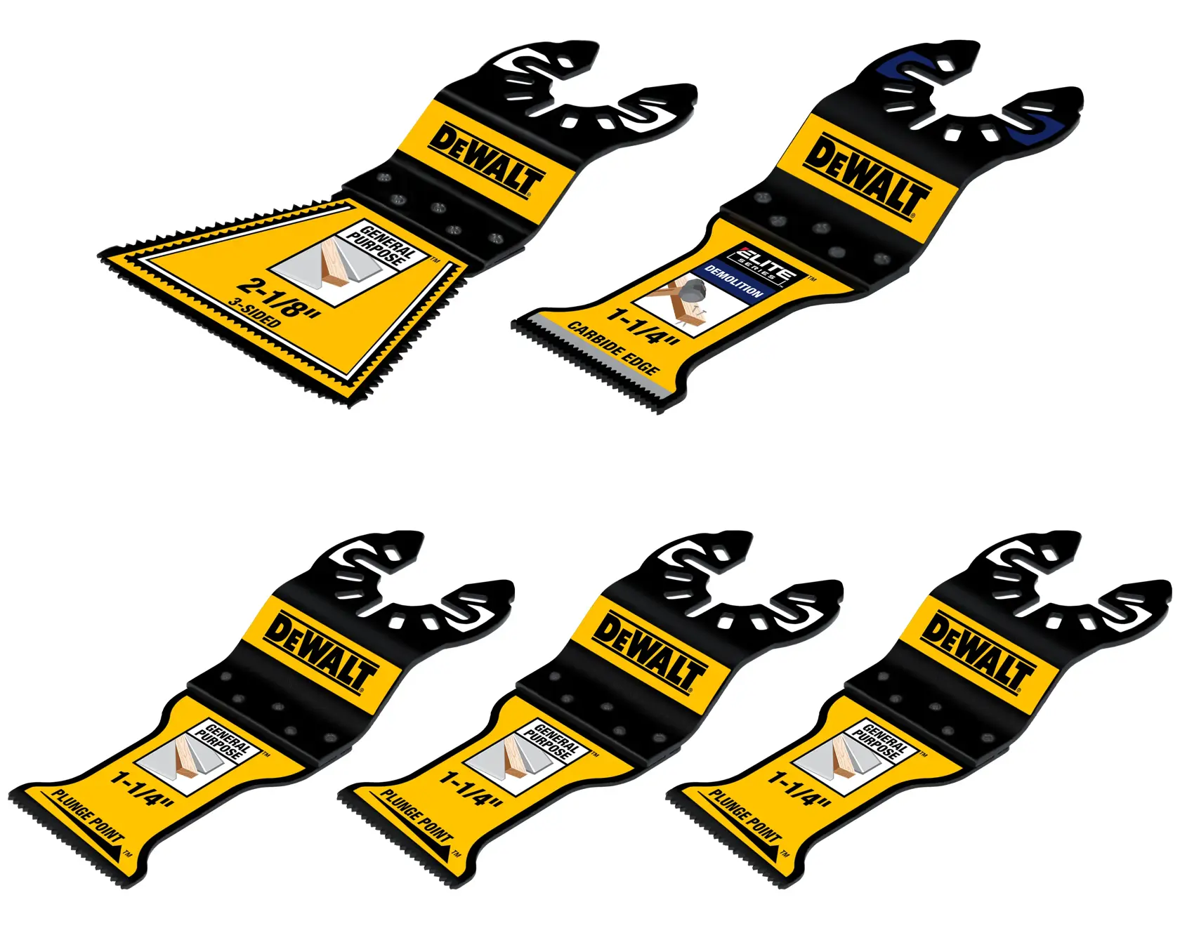 DEWALT® OSC Remodeling Assortment (5-pc.)