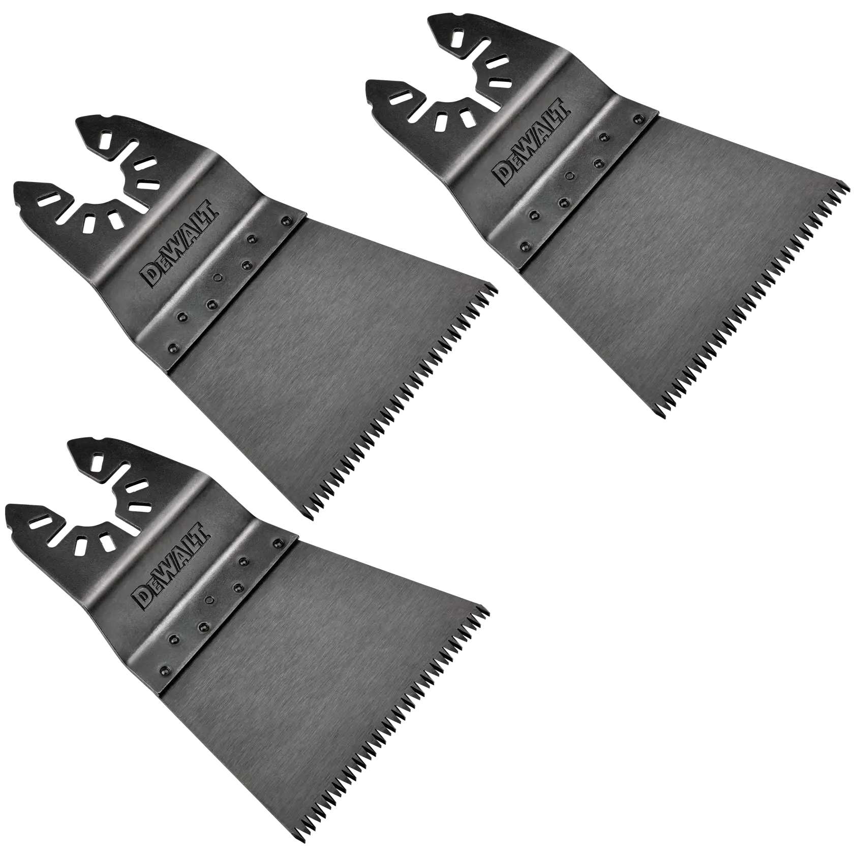 DEWALT® 2-1/2-in. Precision Tooth HCS Oscillating Tool Blade for Fast Wood Cutting (3-Pack)