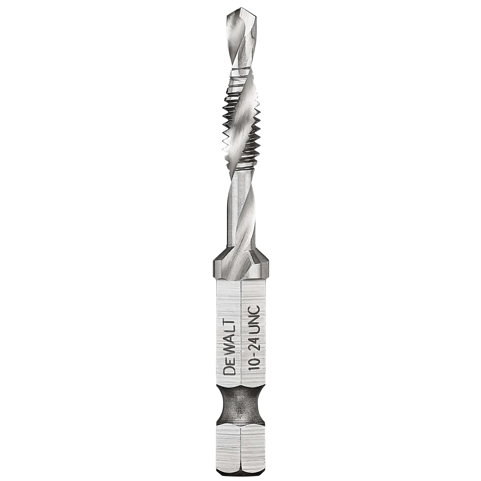 DEWALT® Impact Ready 10-24 UNC Drill Tap, 1/4-in. Capacity