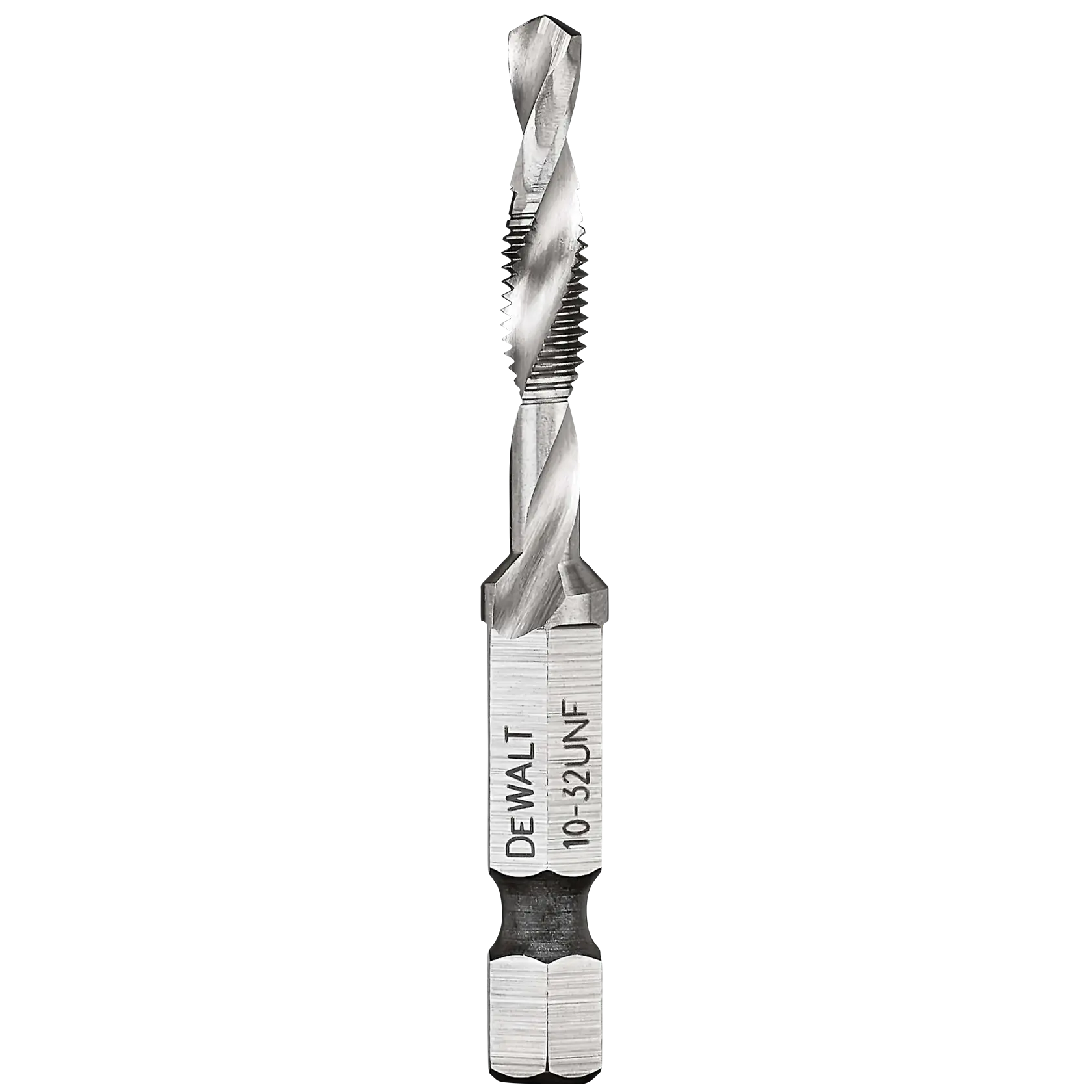DEWALT® Impact Ready 10-32 Unf Drill Tap, 1/4-in. Capacity
