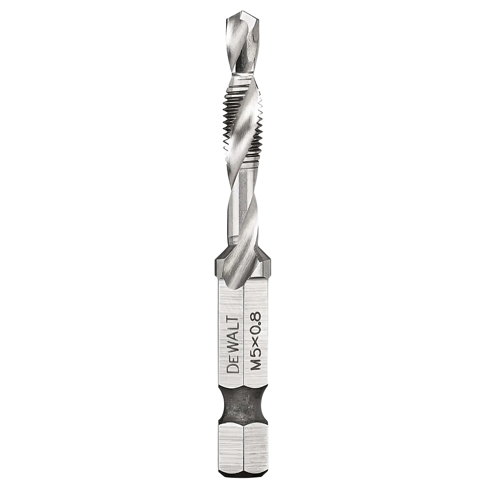 DEWALT® Impact Ready 5mm x .8 Drill Tap, 1/4-in. Capacity