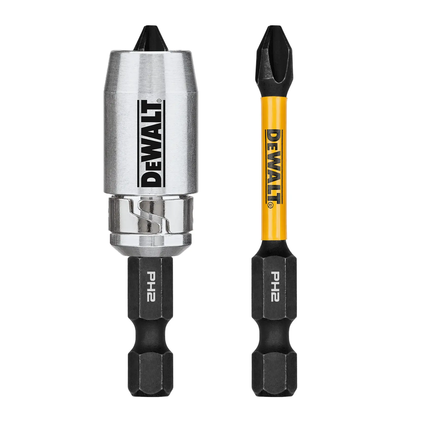 DEWALT® FLEXTORQ® 2.25-in. PH2 With Sleeve (2 PK)