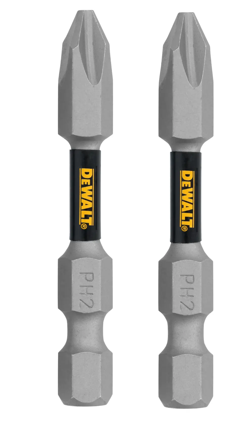 DEWALT® TOUGHGRIP™ 2-in. PHILLIPS #2 2PK