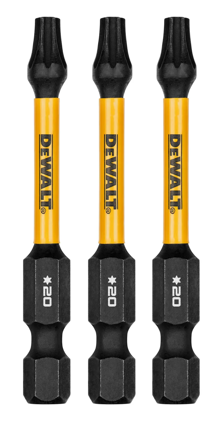 DEWALT® ELITE SERIES 2-1/4-in. Bits for T20 (3 Pk)