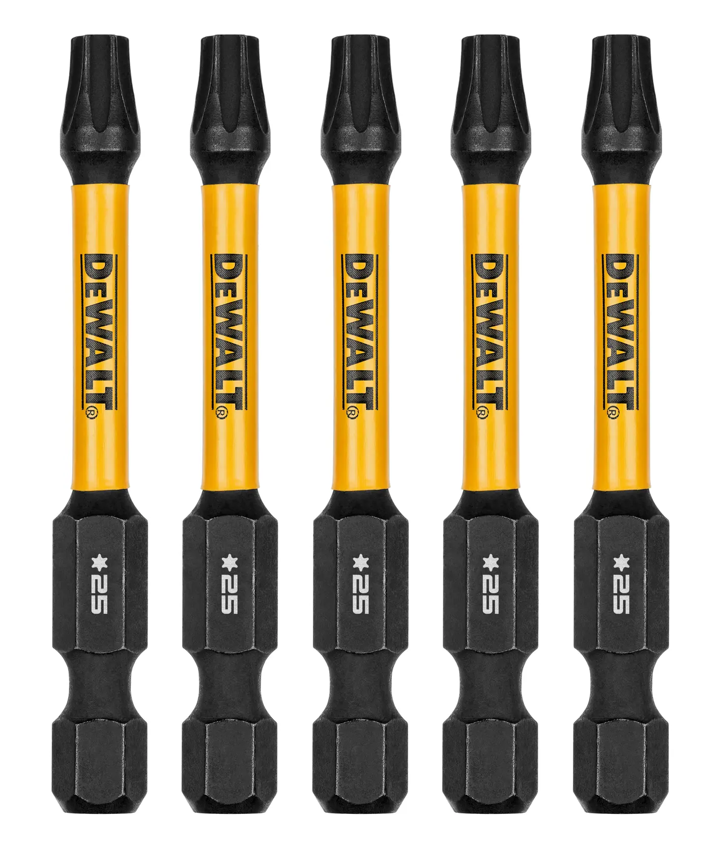DEWALT® FLEXTORQ® 2.25-in. Bits for T25 (5 PK)