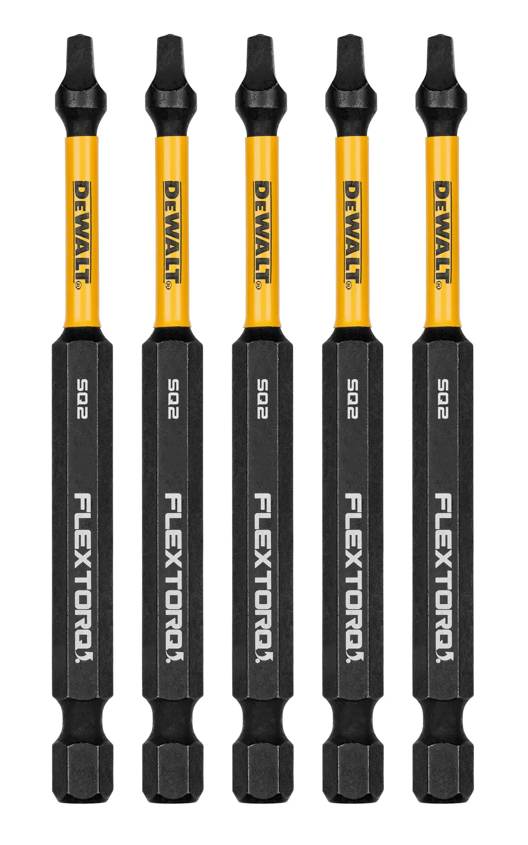 DEWALT® FLEXTORQ® 3.5-in. Square #2 (5 PK)