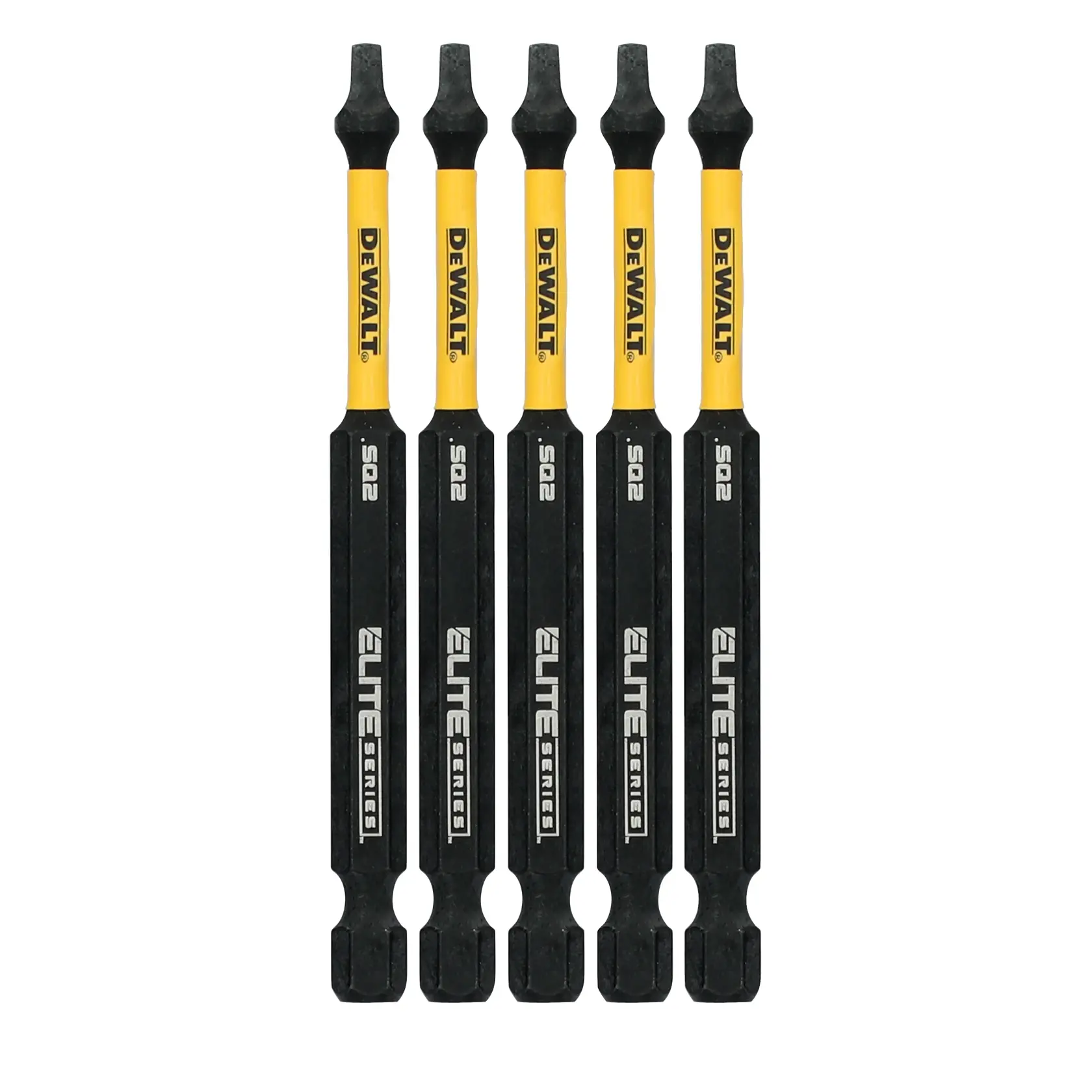DEWALT® ELITE SERIES 3-1/2-in. Bits For SQ2 (5 Pk)
