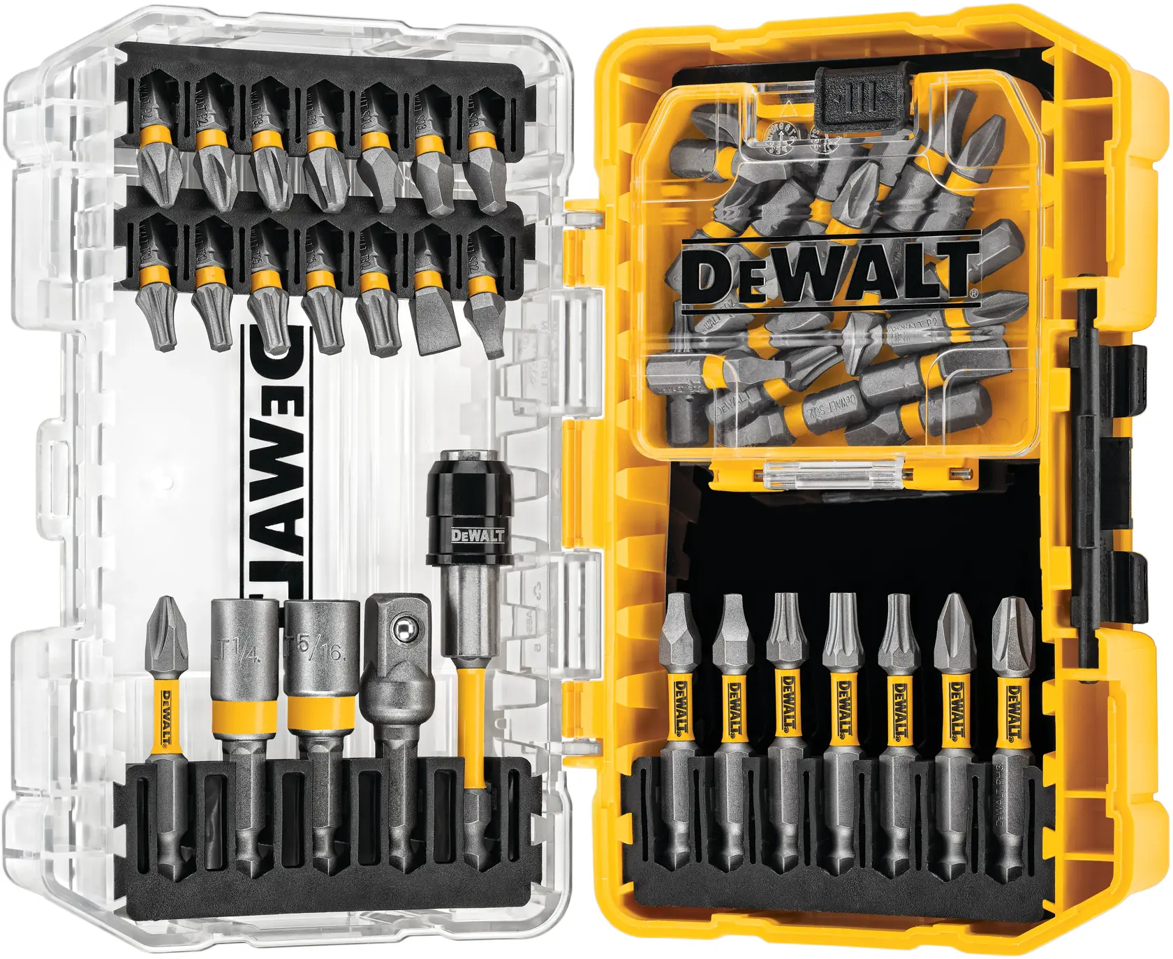 DEWALT® 50-Piece MAXFIT® Screwdriving Bit Set with ToughCase®+