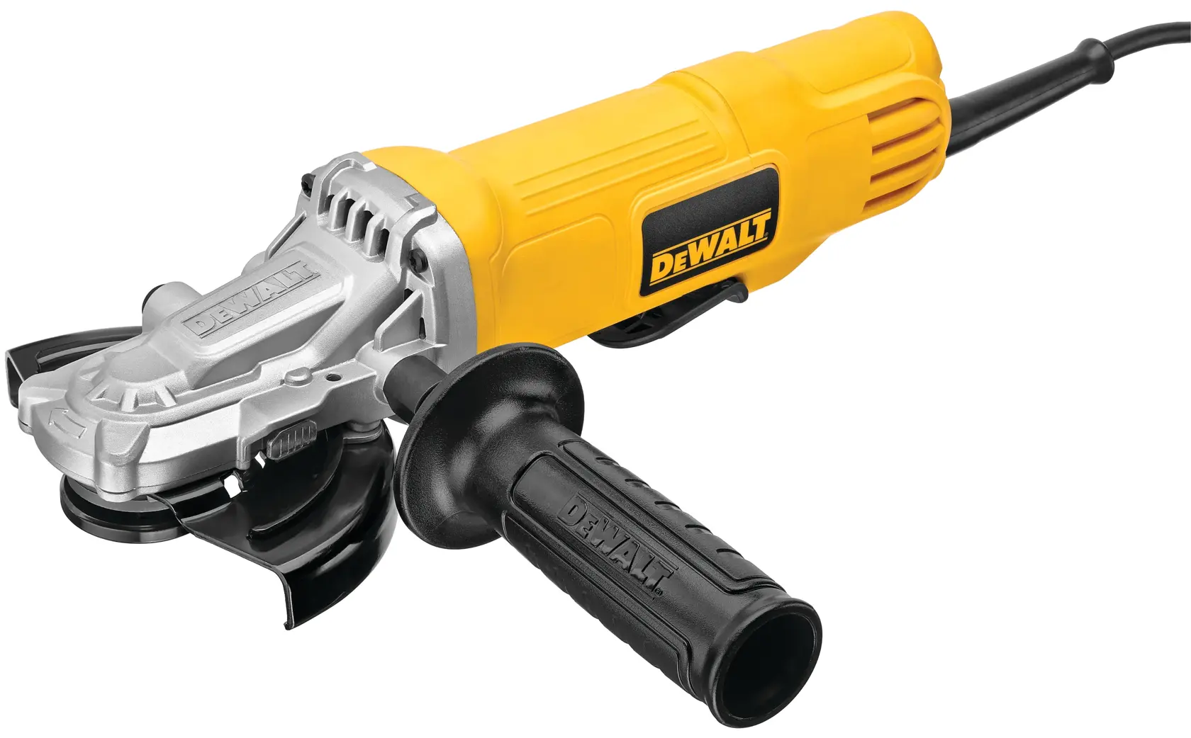 DEWALT® 4-1/2-in. - 5-in. Flathead Paddle Switch Small Angle Grinder With No Lock-On