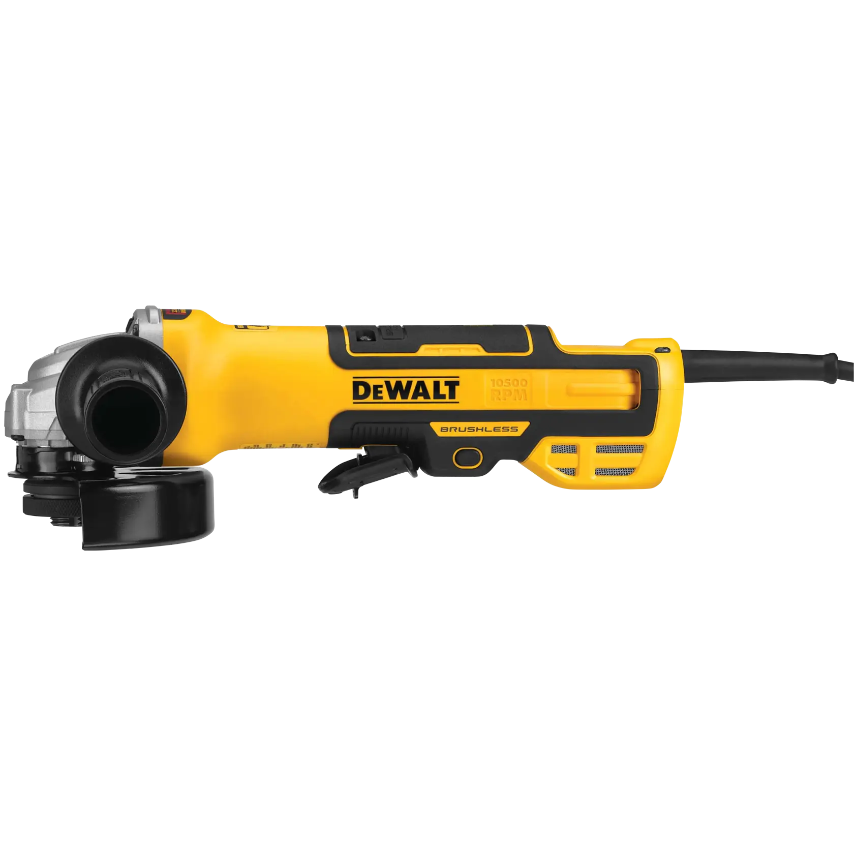 DEWALT® 5-in. (127mm) Brushless Paddle Switch Small Angle Grinder with KICKBACK BREAK