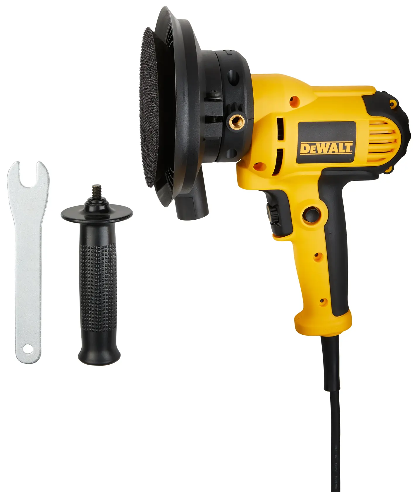 DEWALT® Rotary Sander, Variable Speed, Dust Shroud, 5-in.