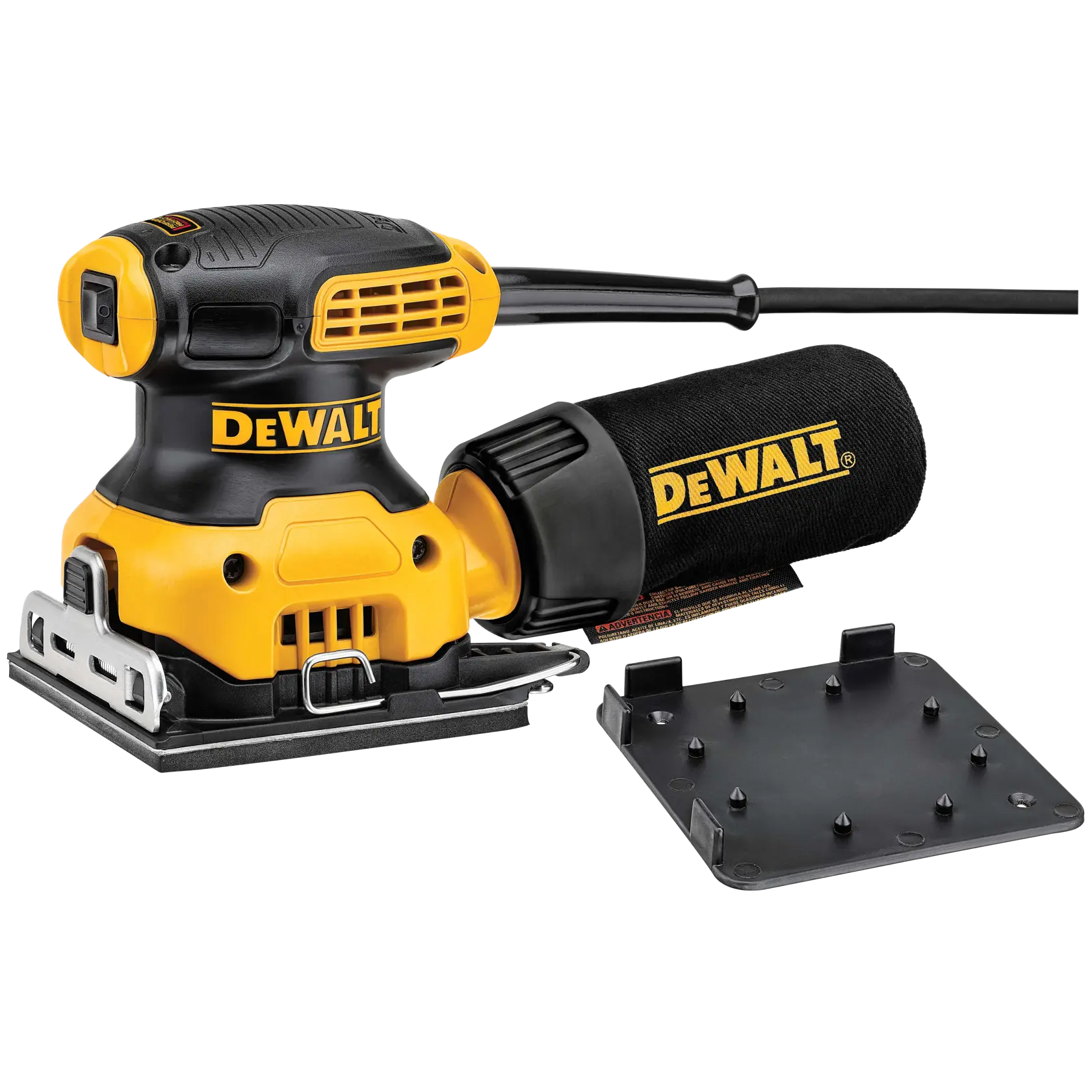 DEWALT® 1/4-in. (6.4mm) Corded Electric Sheet Palm Grip Sander