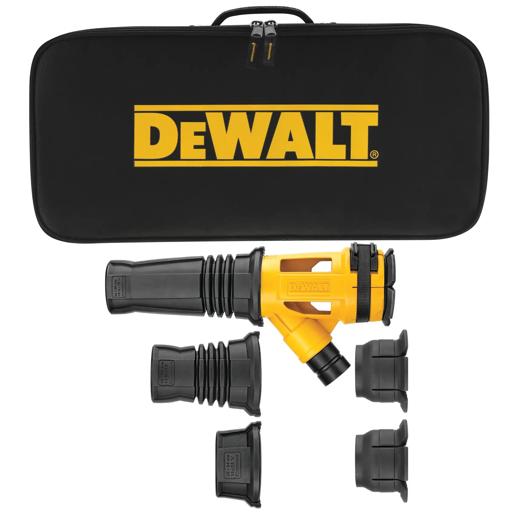 DEWALT® Demolition Hammer Dust Shroud - Chiseling