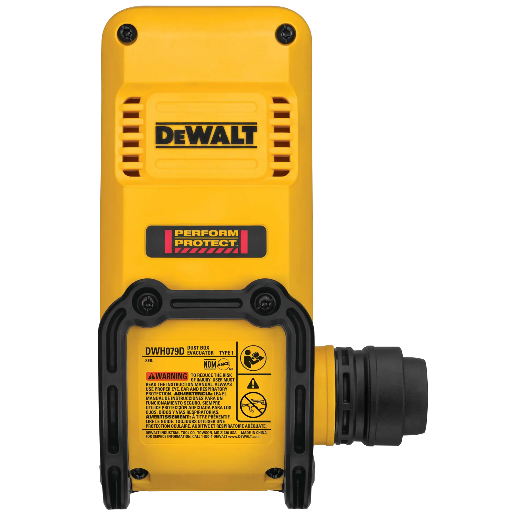 DEWALT® SDS Rotary Hammer Dust Box Evacuator