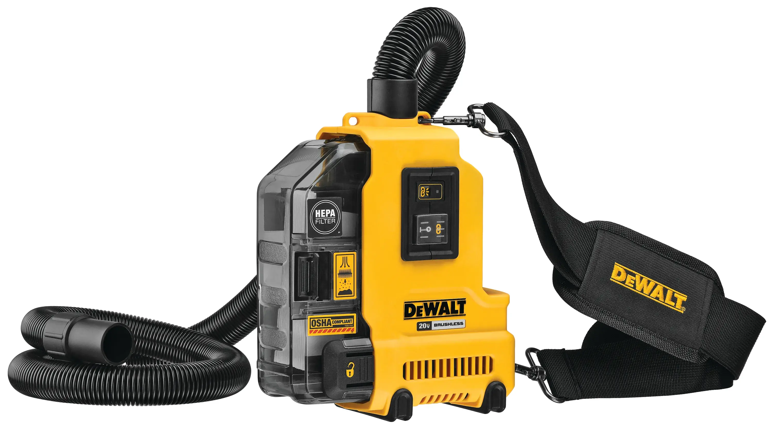 DEWALT® 20V MAX* Brushless Cordless Universal Dust Extractor (Tool Only)