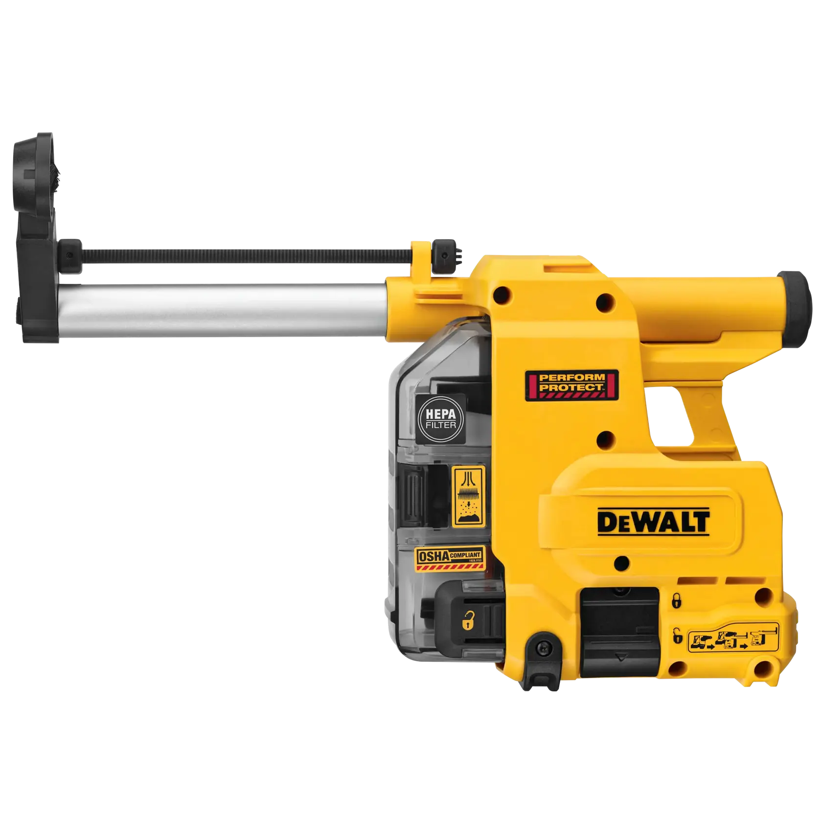 DEWALT® Onboard Rotary Hammer Dust Extractor For 1-1/8-in. SDS Plus Hammers