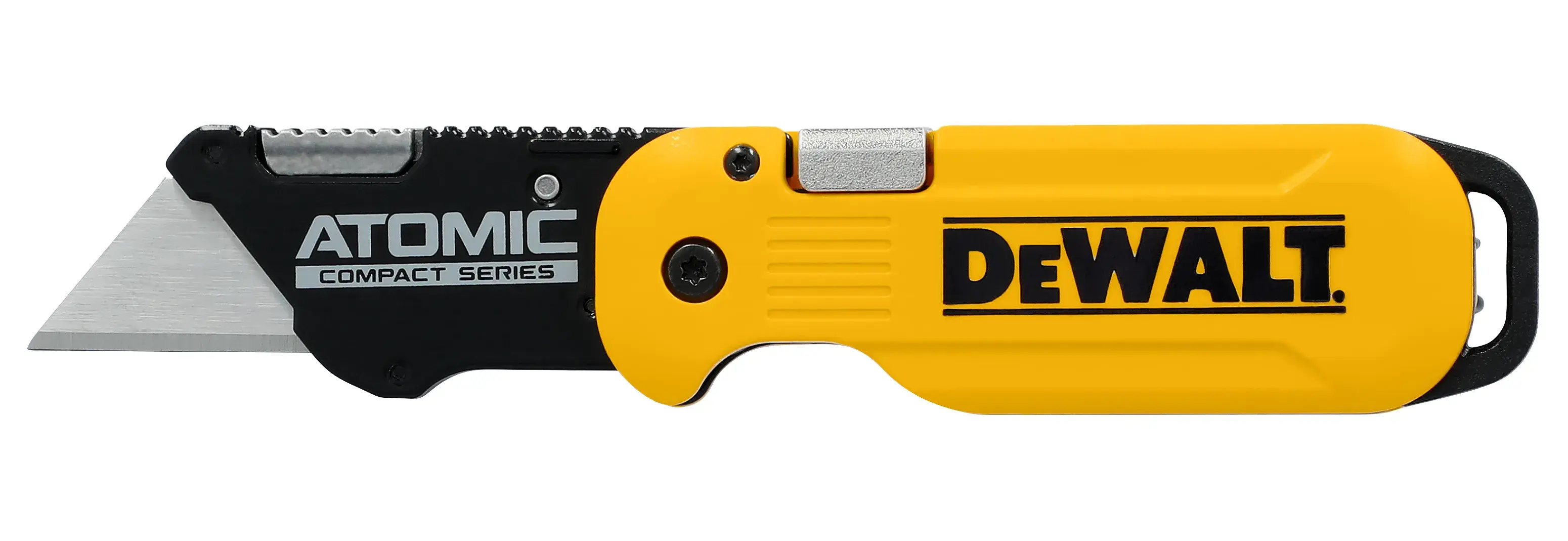 DEWALT® ATOMIC™ COMPACT SERIES™ Push and Flip Folding Utility Knife