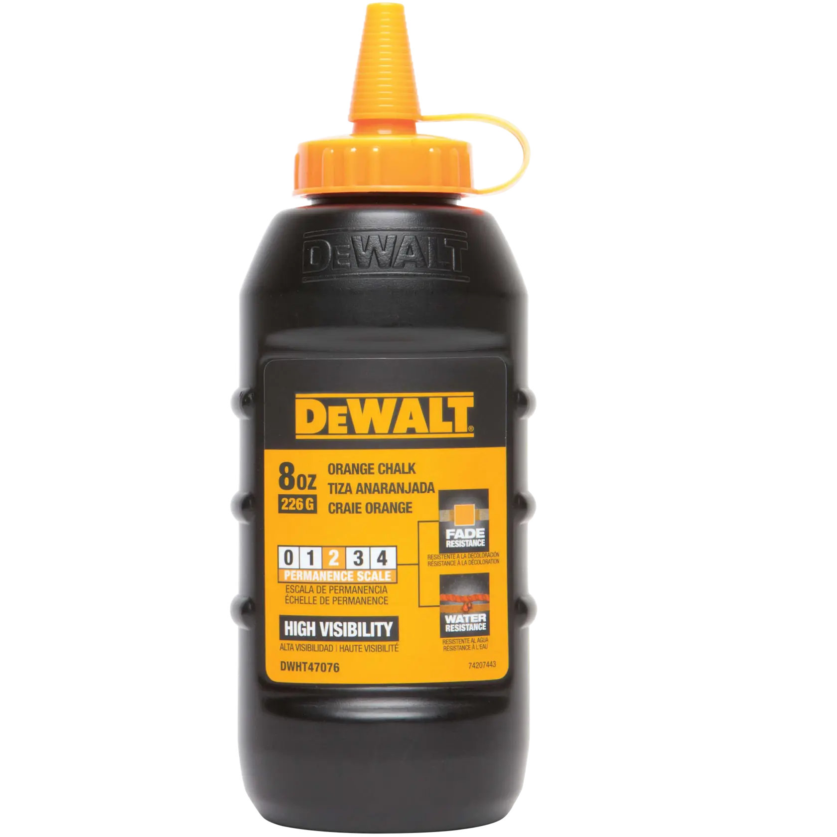 DEWALT® 8 oz Chalk - Orange High Visibility