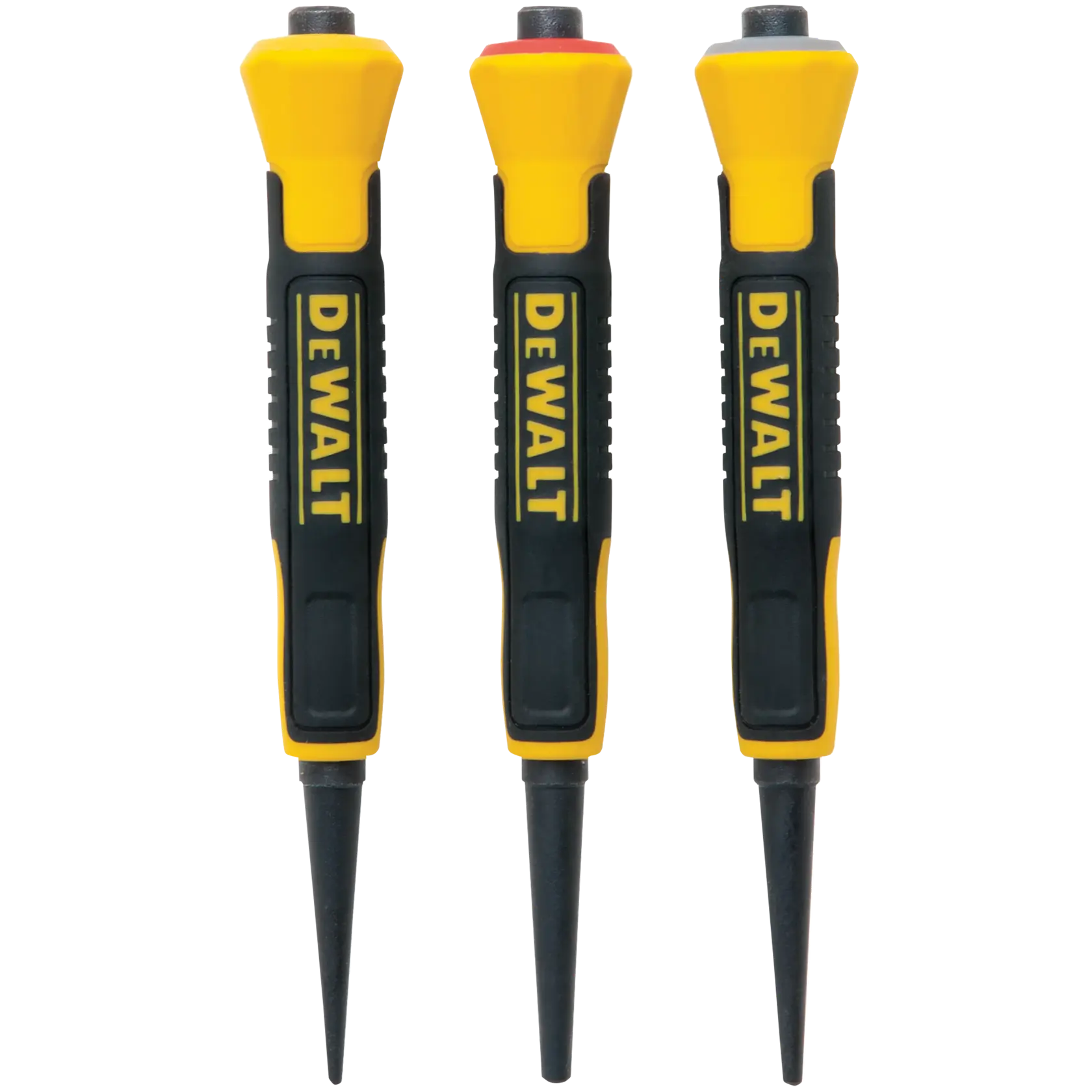 DEWALT® 1/32-in., 2/32-in., 3/32-in. Bi-Material Nail Sets