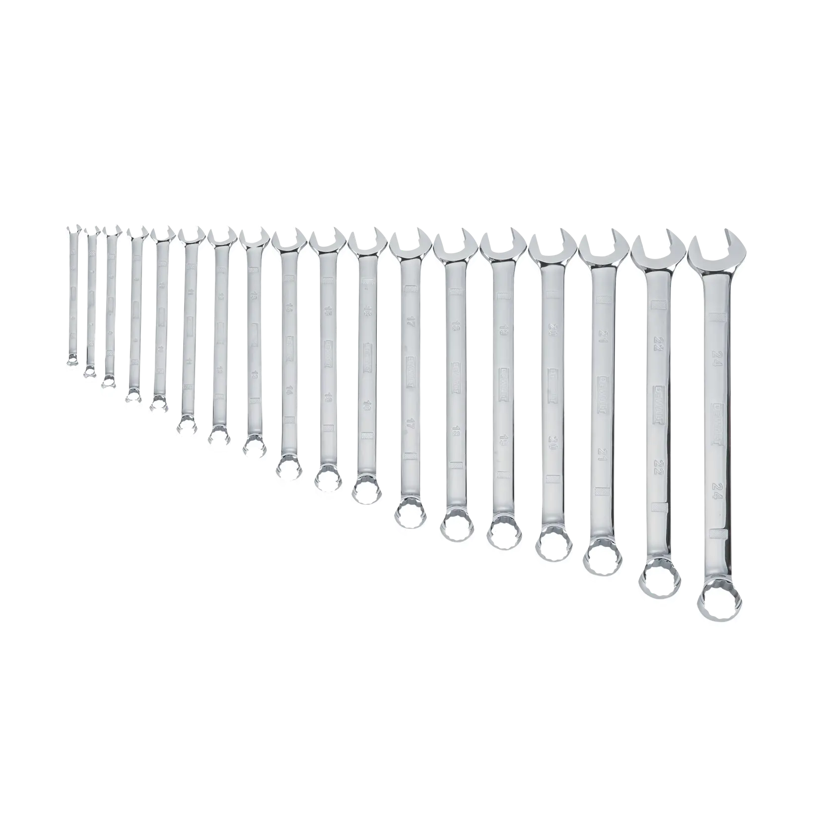 DEWALT® 18 Piece Combination Metric Wrench Set