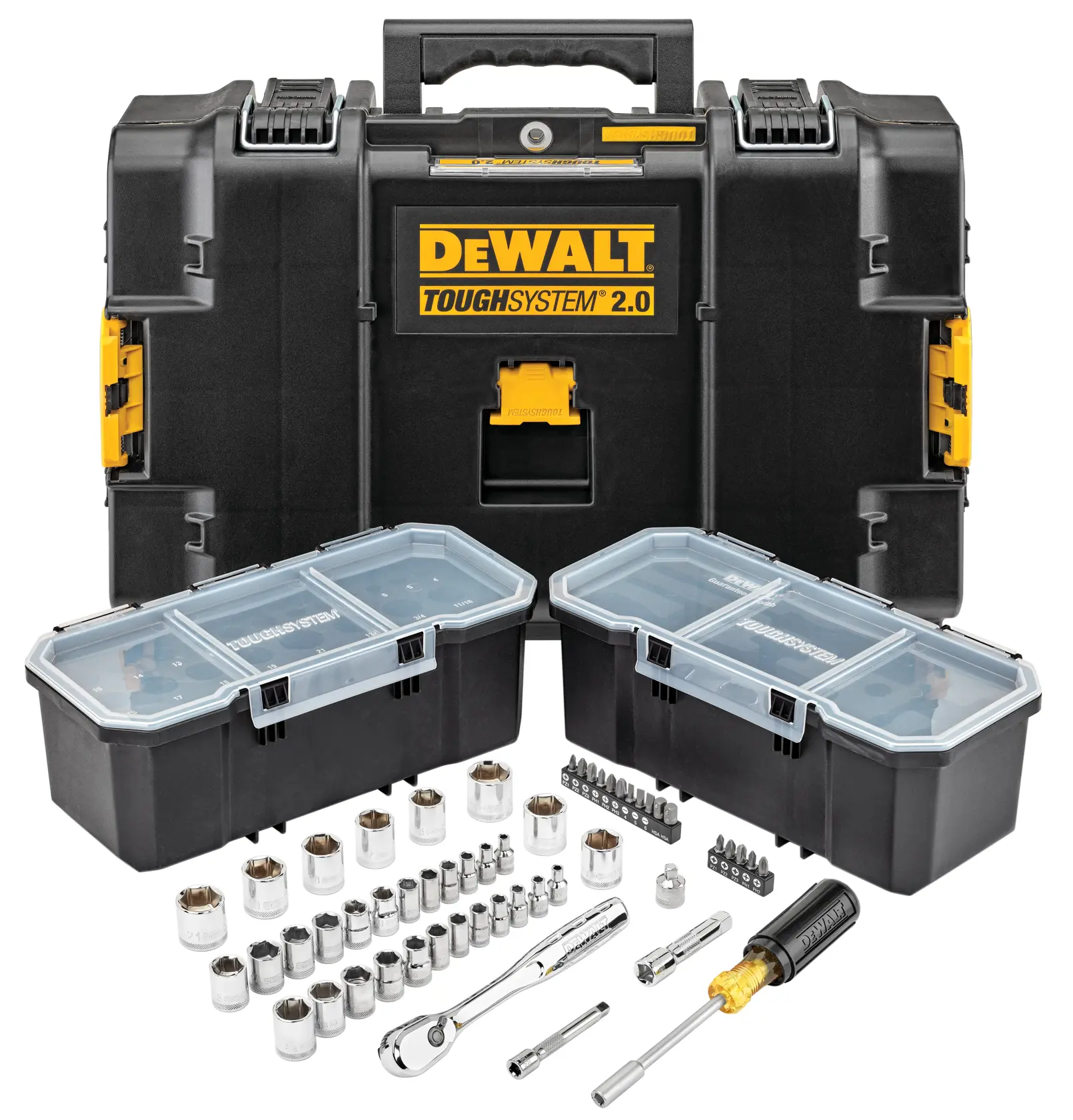 DEWALT® 53 pc. Mechanics Tool Set with TOUGHSYSTEM® 2.0 Toolbox