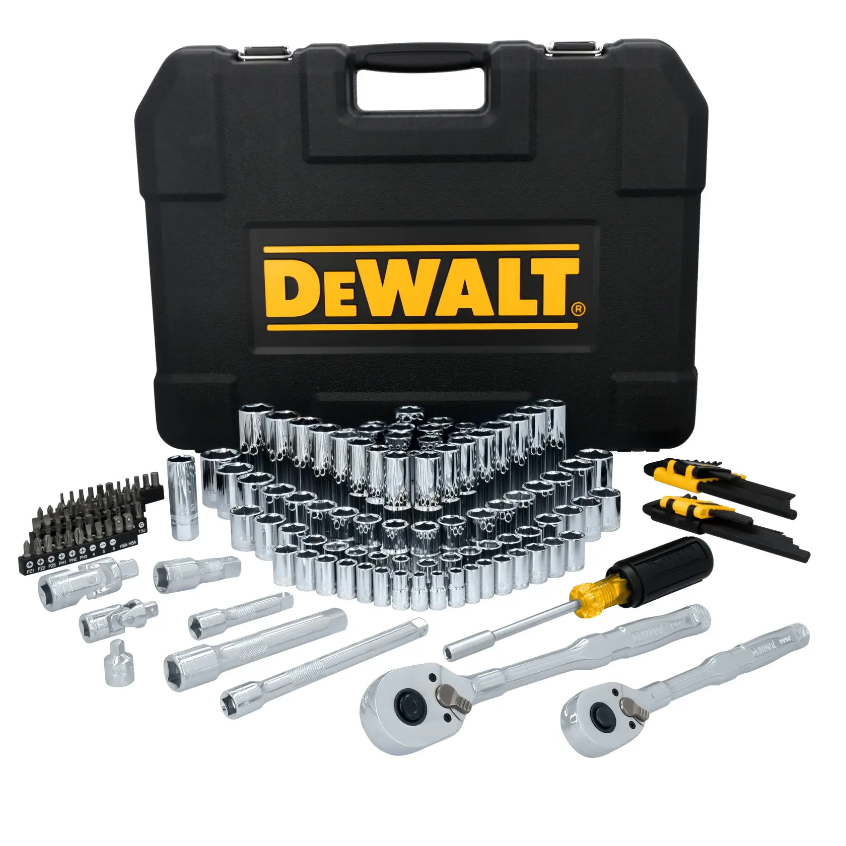 DEWALT® TOUGHSERIES™ 3 Drive Mechanics Tool Set (182-pc.)