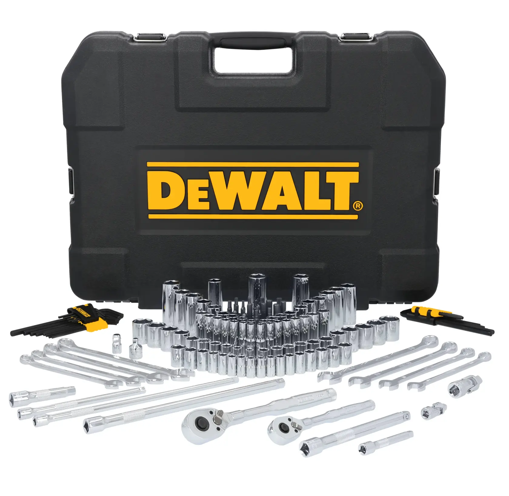 DEWALT® TOUGHSERIES™ 1/4-in. and 3/8-in. Mechanics Tool Set (140-pc.)
