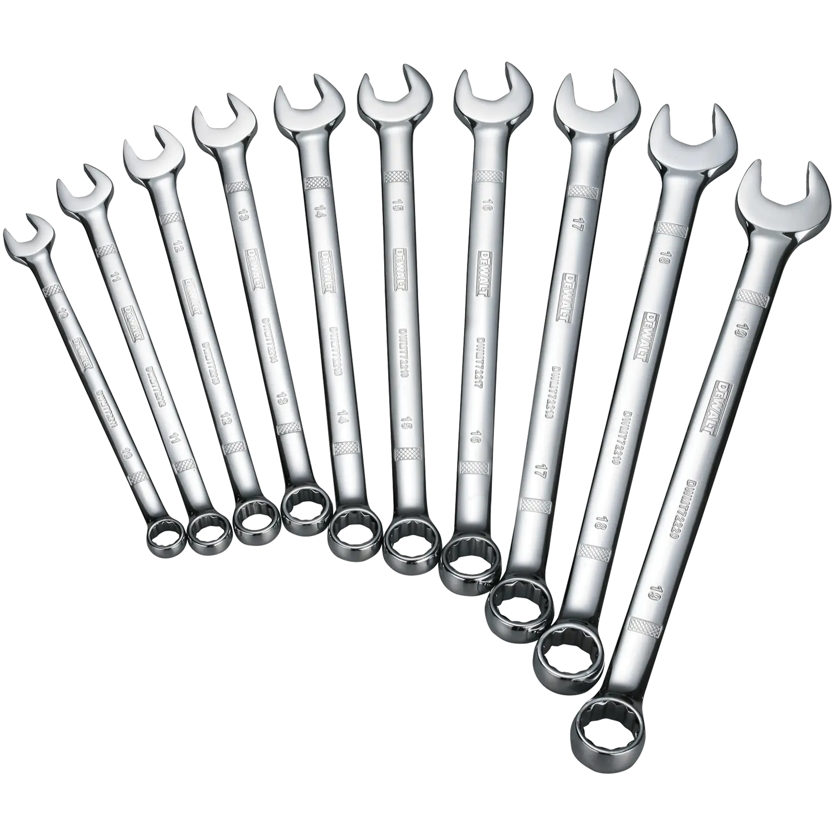 DEWALT® 10 Piece Combination Metric Wrench Set