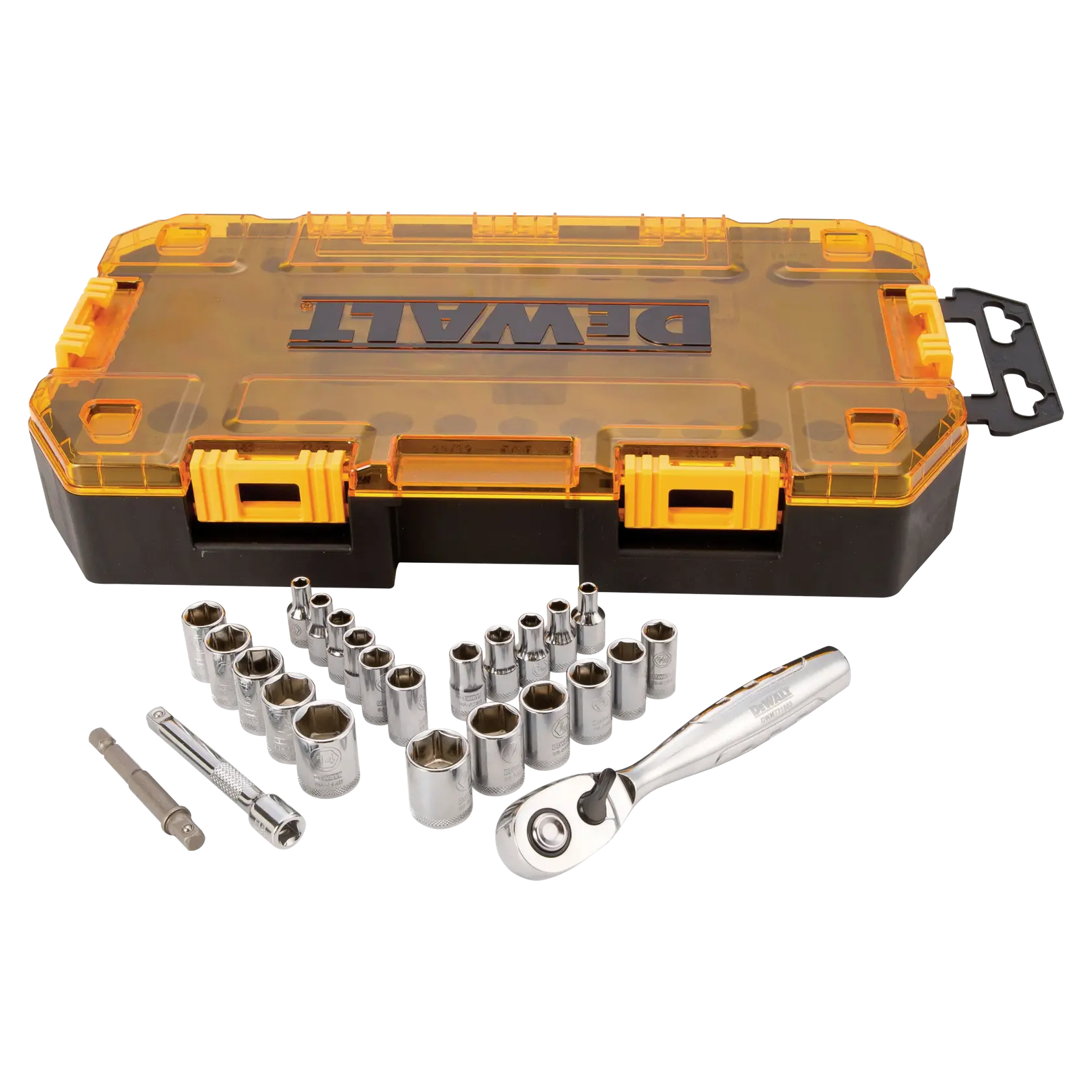 DEWALT® 25 Piece 1/4 in Drive Socket Set