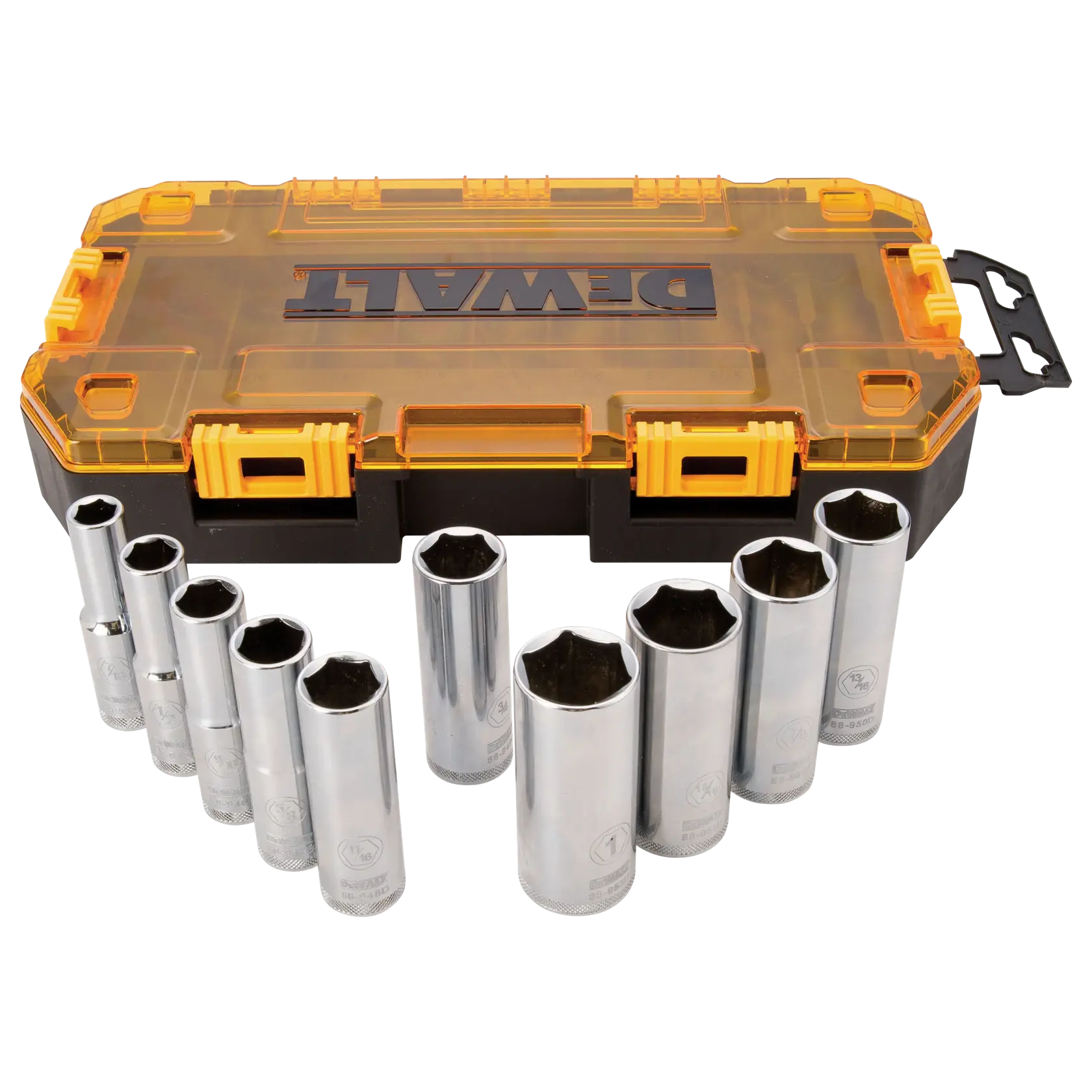 DEWALT® 10-pc. 1/2 in Drive Deep Socket Set