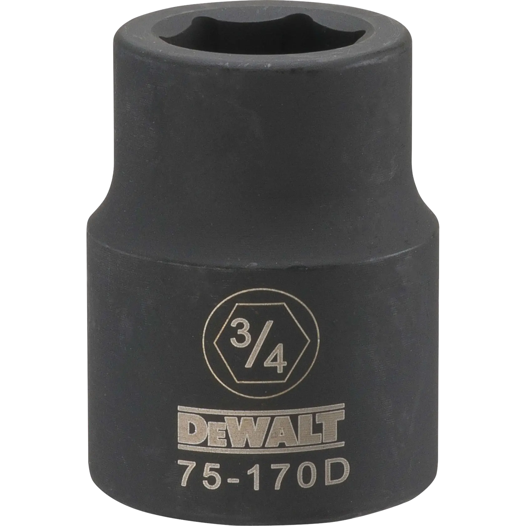 DEWALT® 38mm Drive 19mm Deep 6-Point Socket