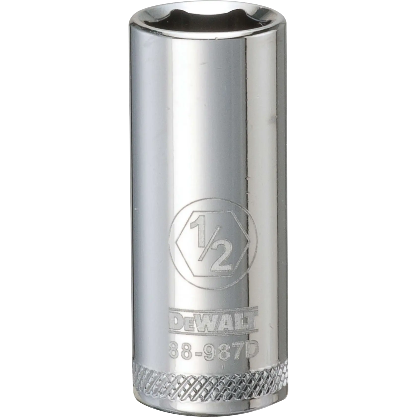 DEWALT® 3/8-in. (9.5mm) Drive 6-Point 1/2-in. (13mm) Standard (SAE) Deep Socket