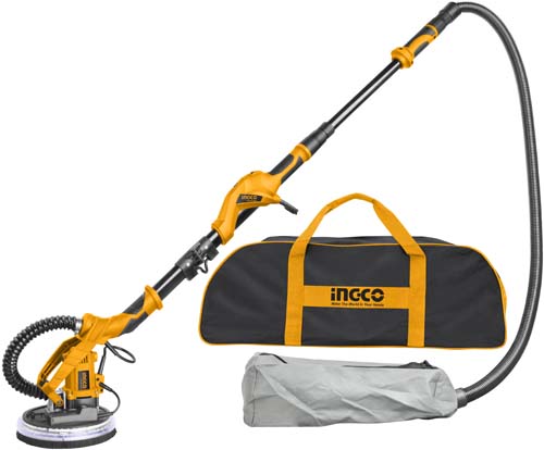 DWS10501Drywall sanderVoltage:220-240V~50/60HzInput power:1050WNo-load speed:600-2600rpm