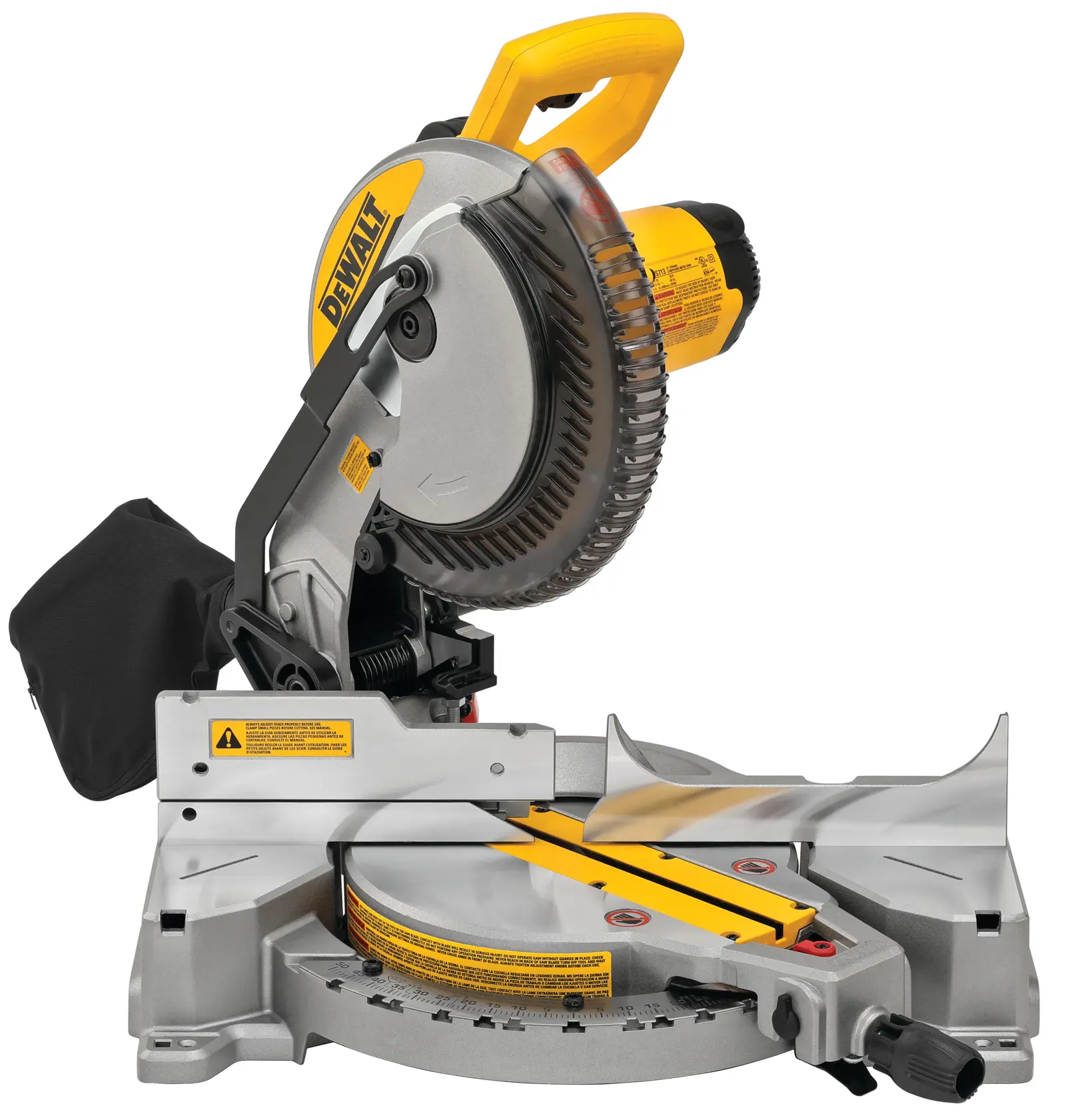 DEWALT® Miter Saw, Single Bevel, Compound, 10-in., 15-Amp