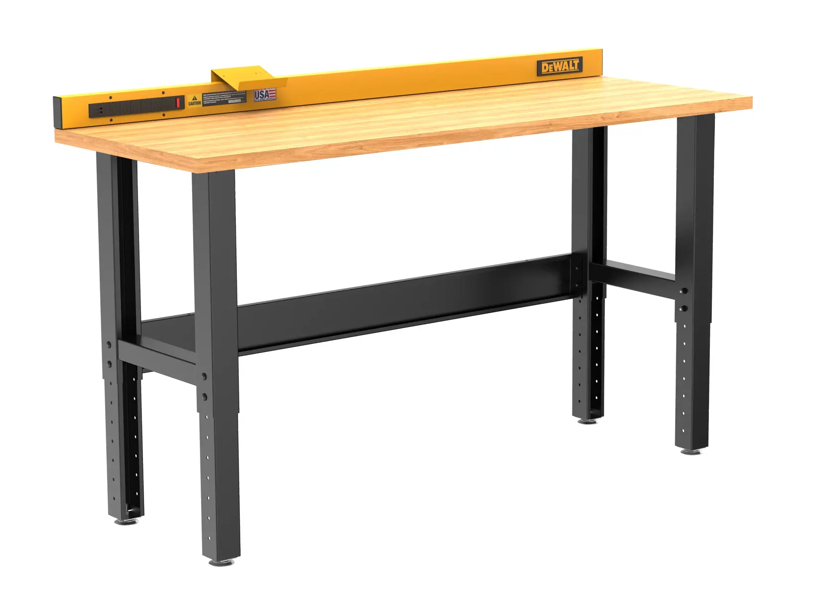 DEWALT® 6 ft. Workbench with Butcher Block Wood Top