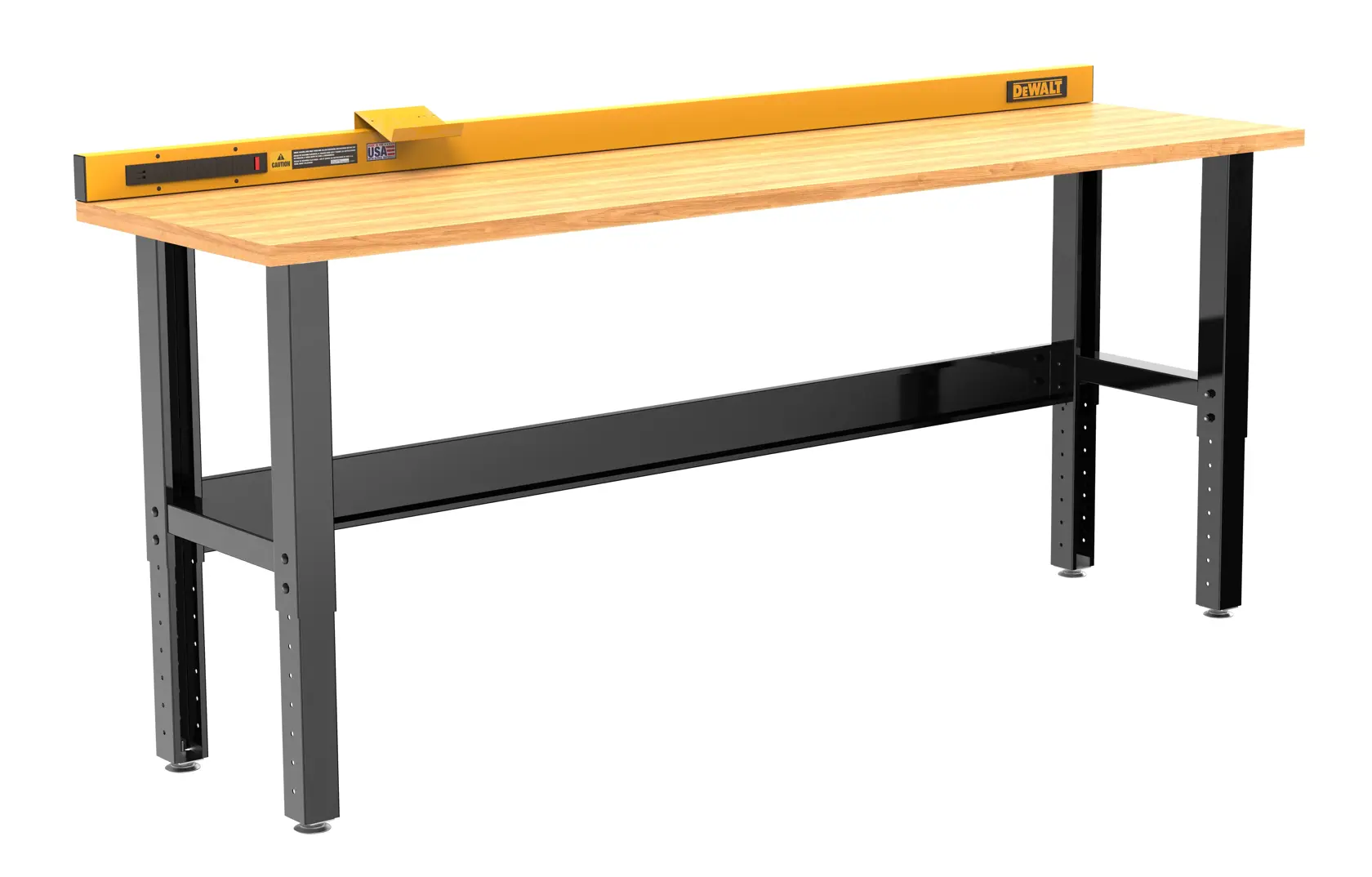 DEWALT® 8 ft. Workbench with Butcher Block Wood Top