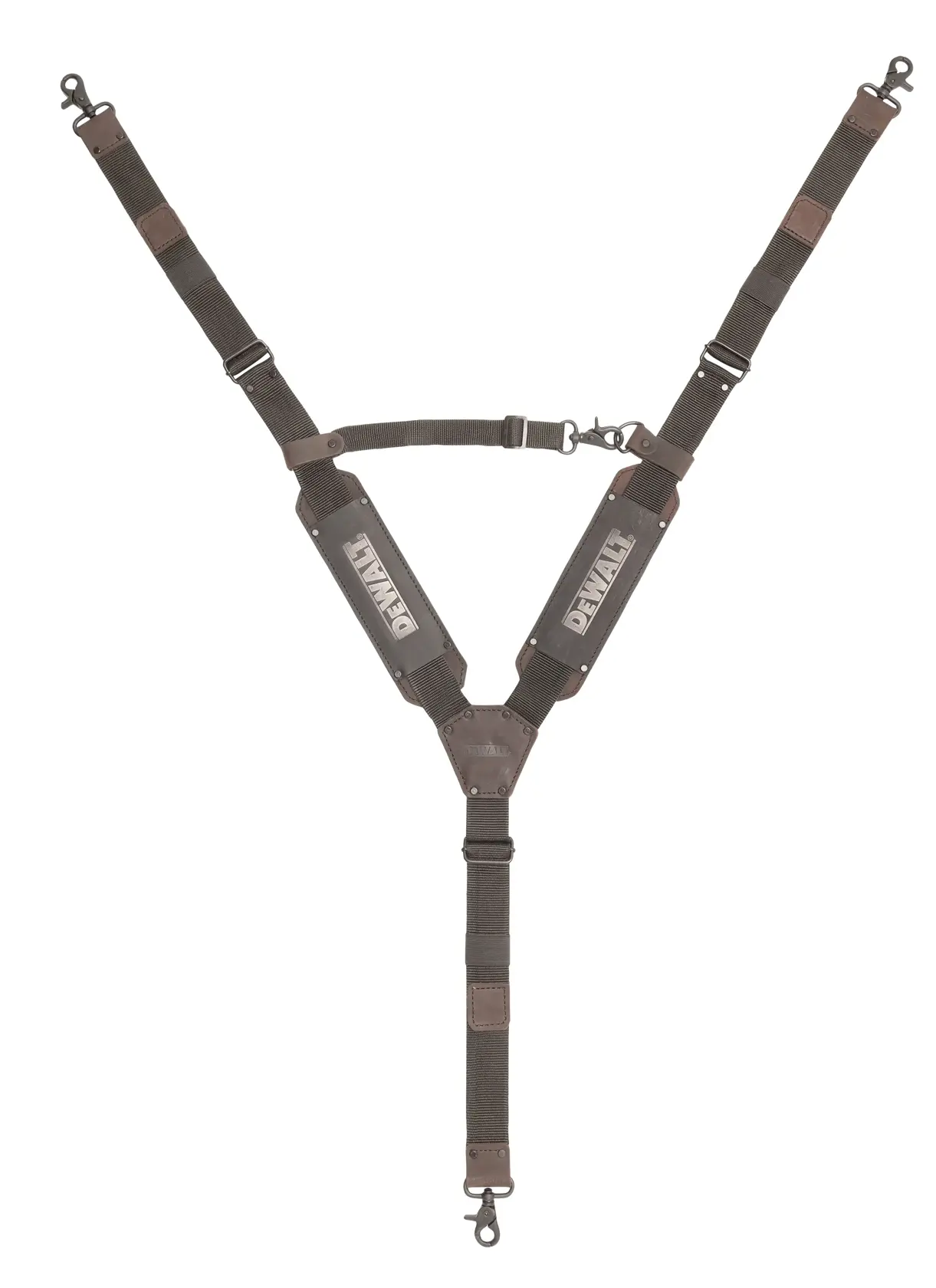 DEWALT® Leather Tool Belt Suspenders