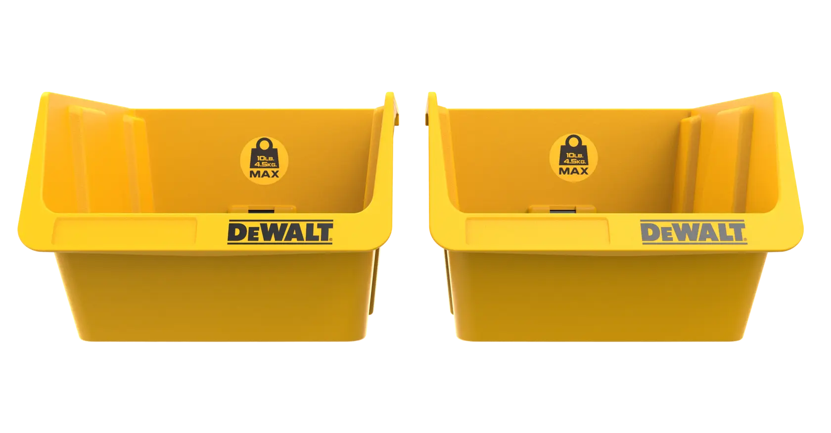 DEWALT® Plastic Bins - 2 Pack
