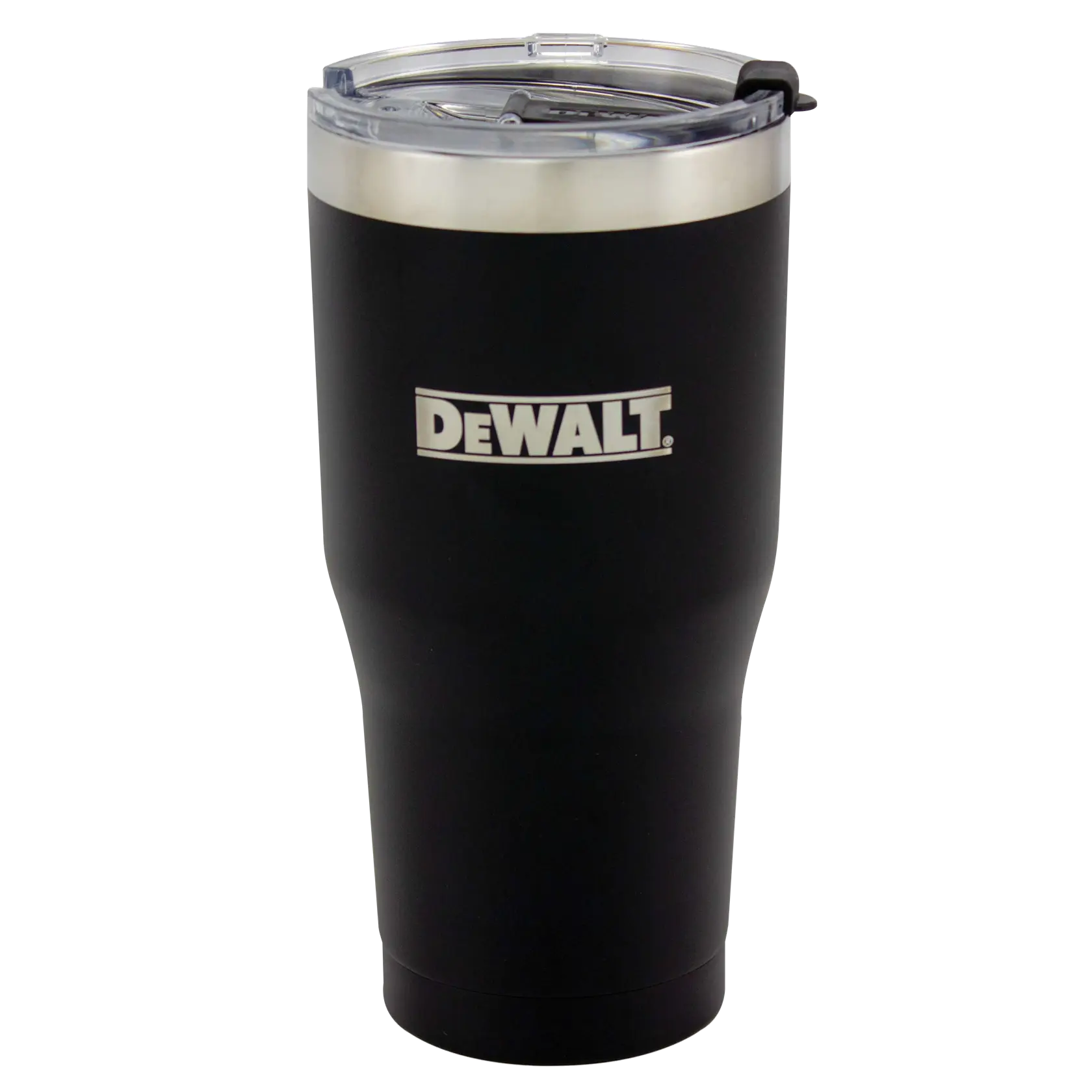 DEWALT® Black Powder Coated Tumbler (30 oz)