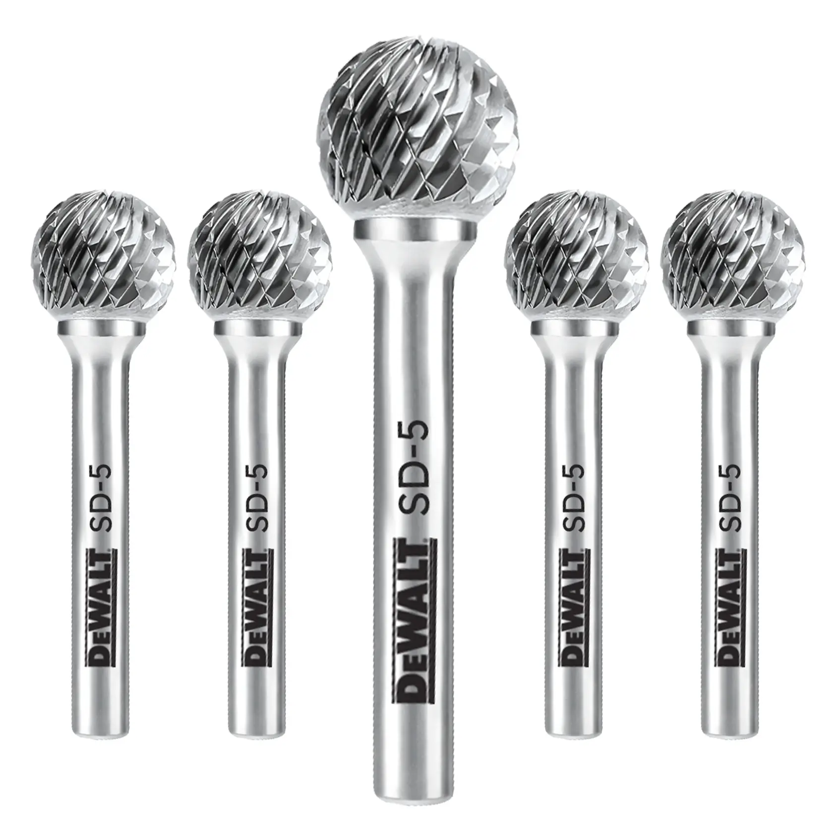 DEWALT® 5 Pack Carbide Burr Size SD-5