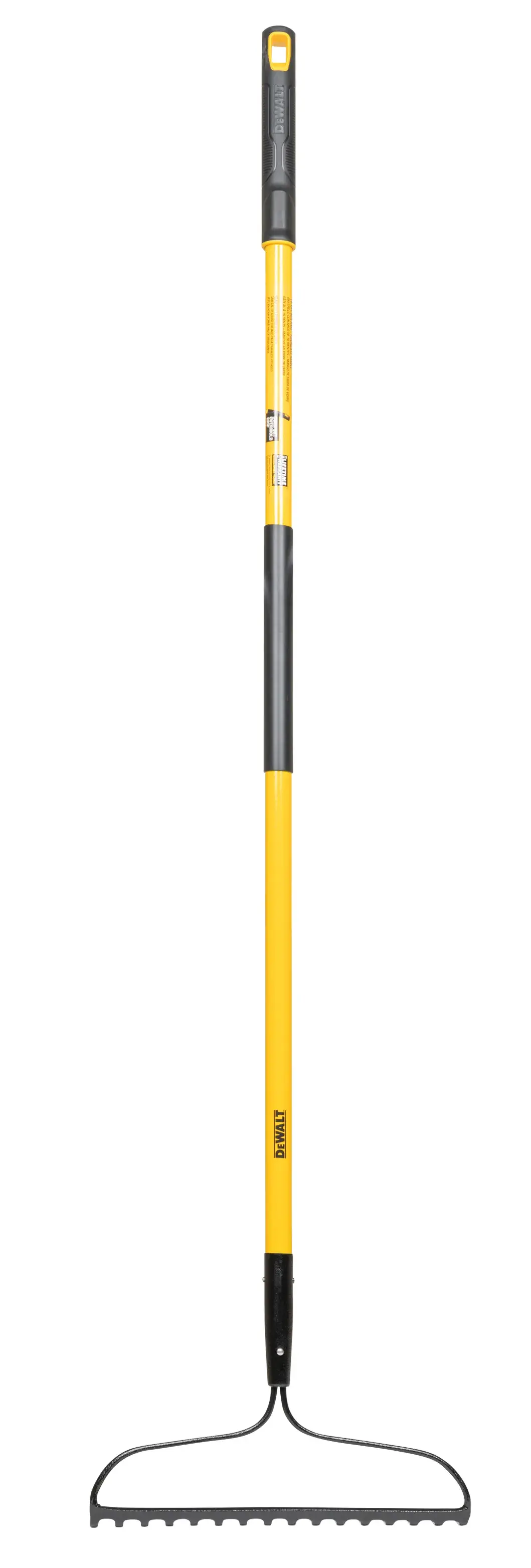 DEWALT® 60-in. 16-Tine Fiberglass Handle Bow Rake