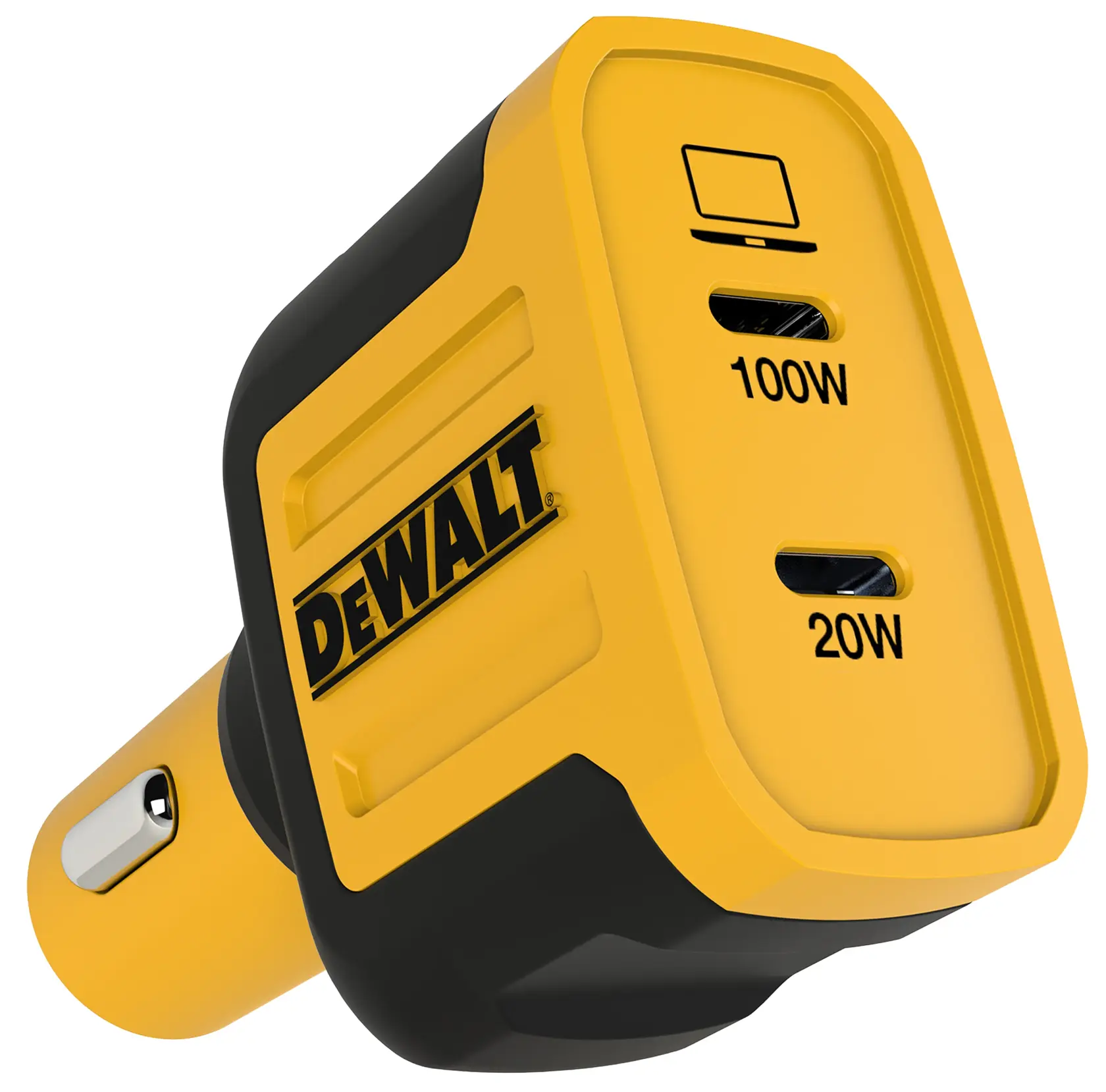 DEWALT® 120W 2-Port PD Car Charger
