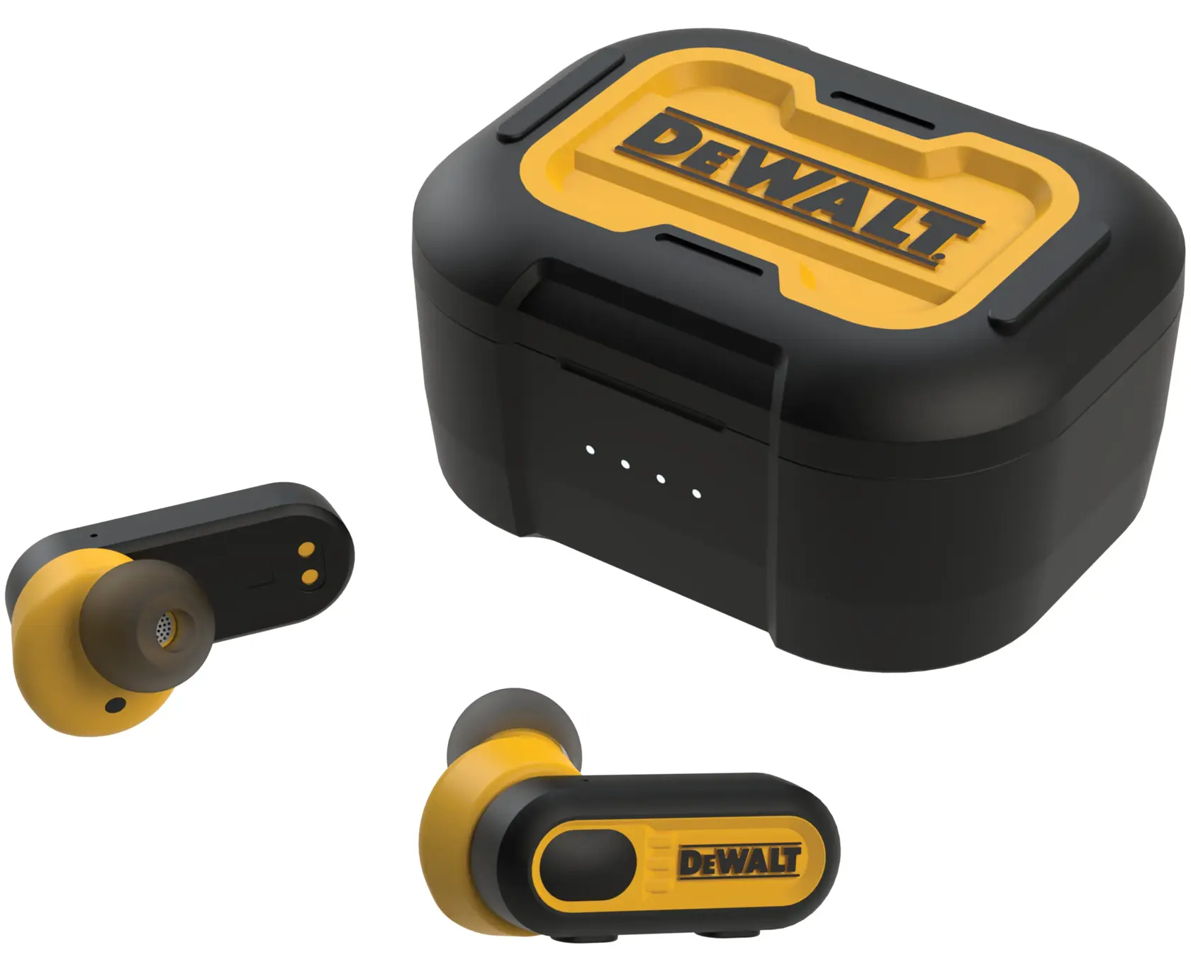 DEWALT® Jobsite Pro-X1 True Wireless Earbuds with Charging Case