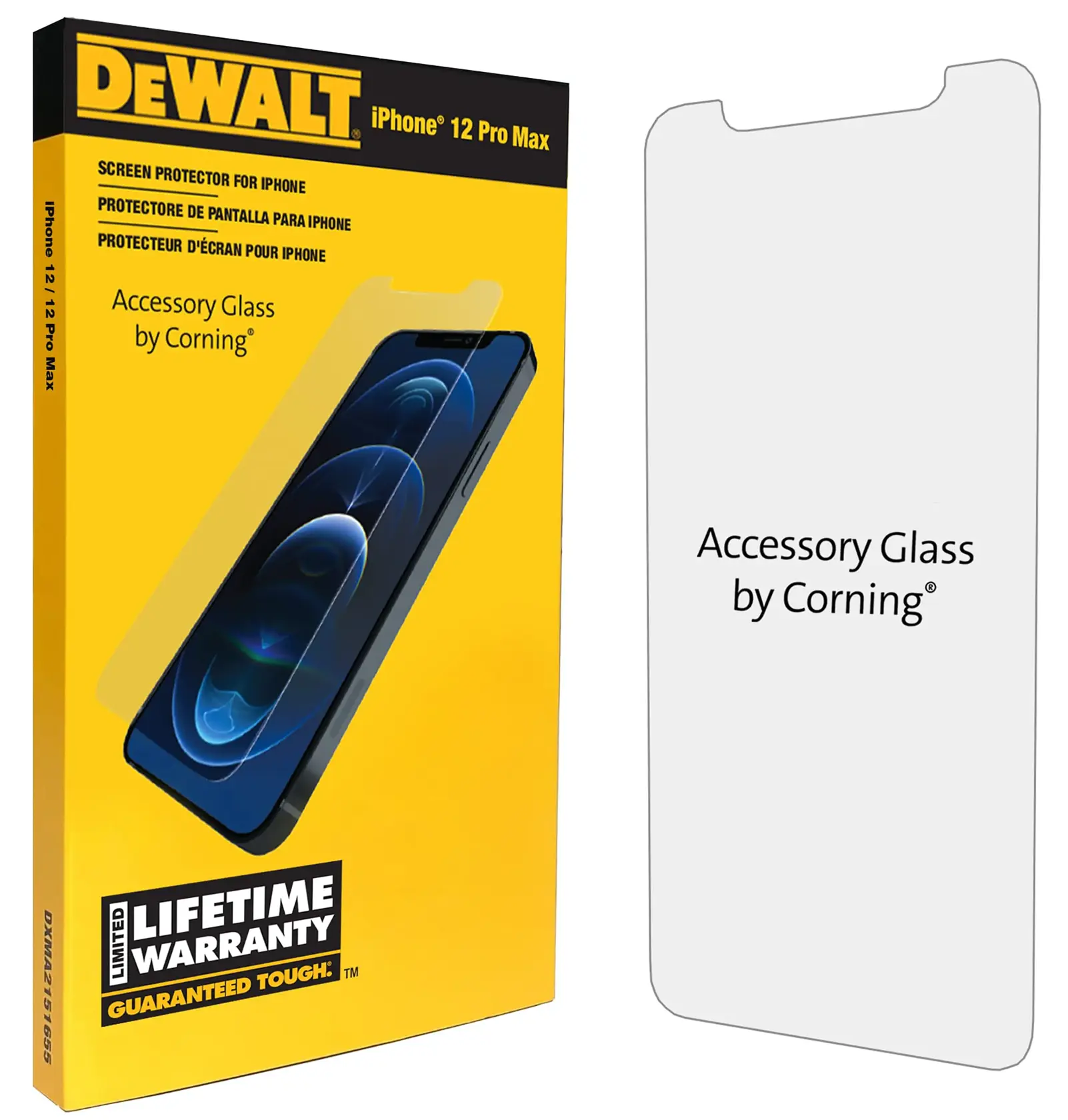 DEWALT® Screen Protector for iPhone 12 Pro Max