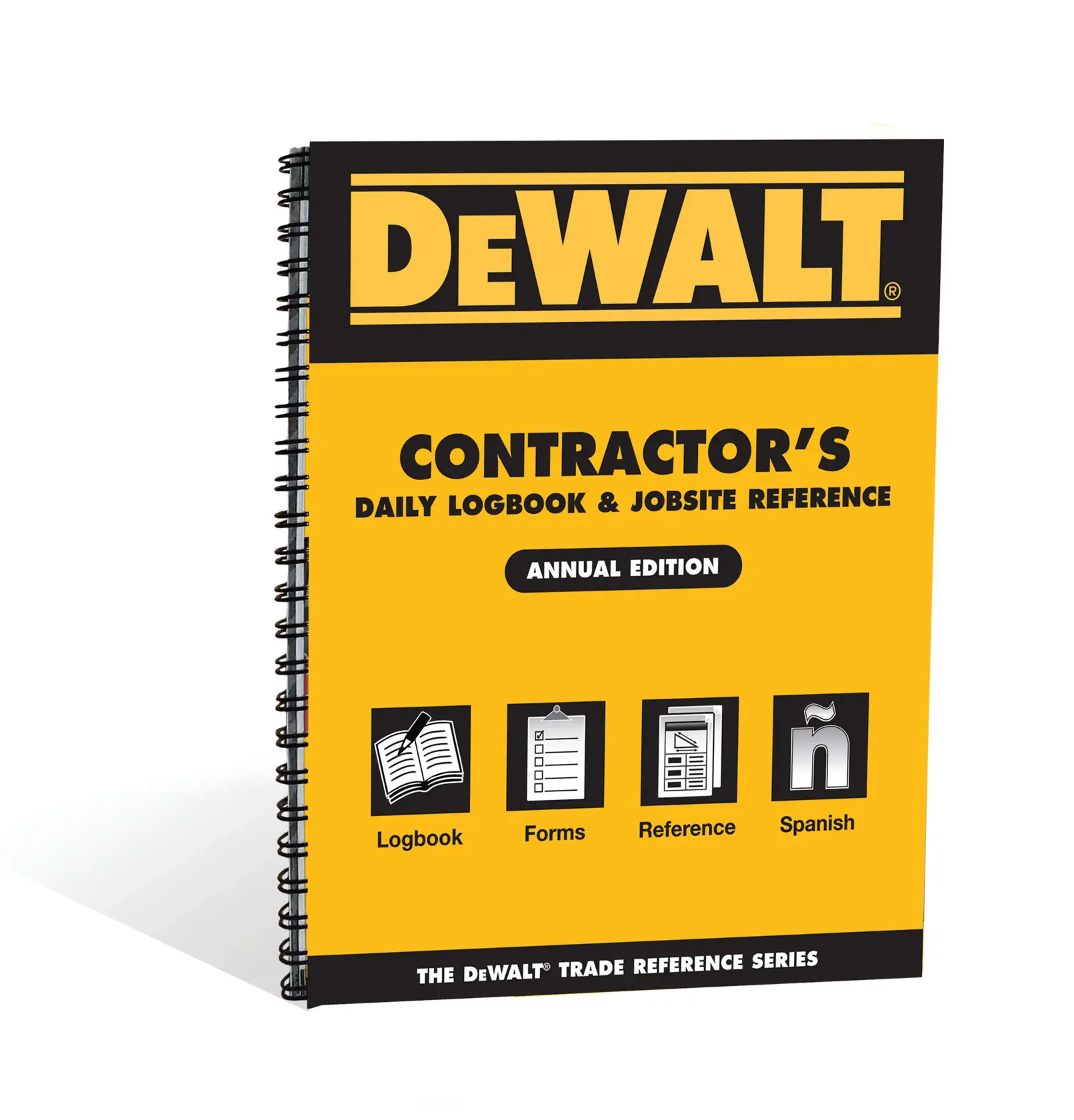DEWALT® Contractor's Daily Logbook and Jobsite Reference