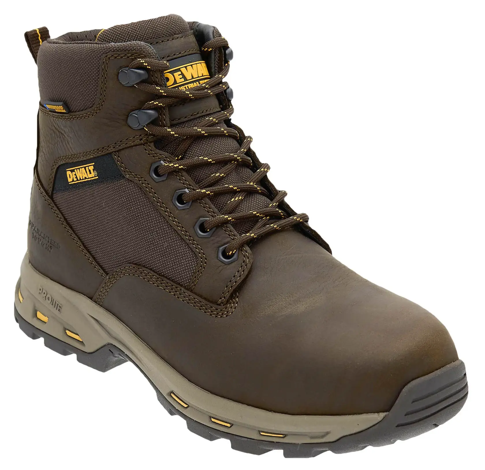 DEWALT® Halogen Lite Men's Lightweight, Steet Toe, Safety Work Boot, Seal Brown