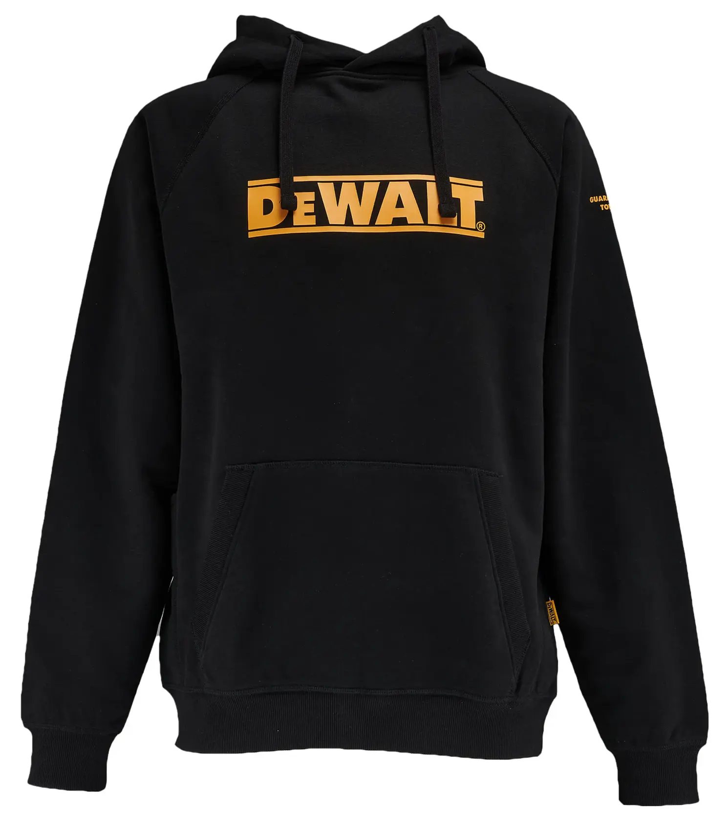 DEWALT® Rexburg Men's Water Resistant, Cottonpoly, Heavy Duty, Work Hoodie, Black