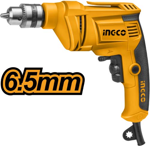 ED4508Electric drillVoltage: 220-240V~50/60HzInput power:450WMax.drilling capacity:6.5mm